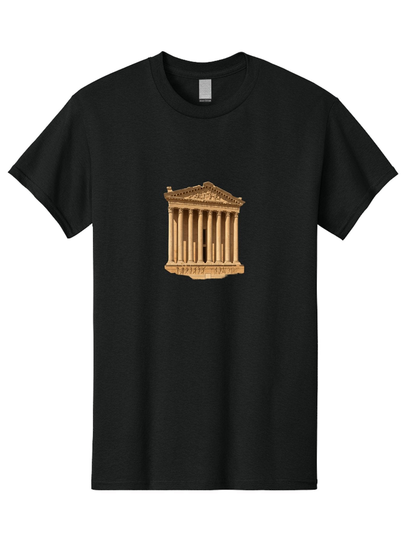 Parthenon Men'S Graphic Tee, 100% Cotton, Comfortable Casual Summer Wear, Machine Washable, Vintage Camera, Old Camera, Antique Camera, Black Camera, Classic Photography, Photography Equipment, Nostalgic Device, Film Camera, Camera Art Bag936 7