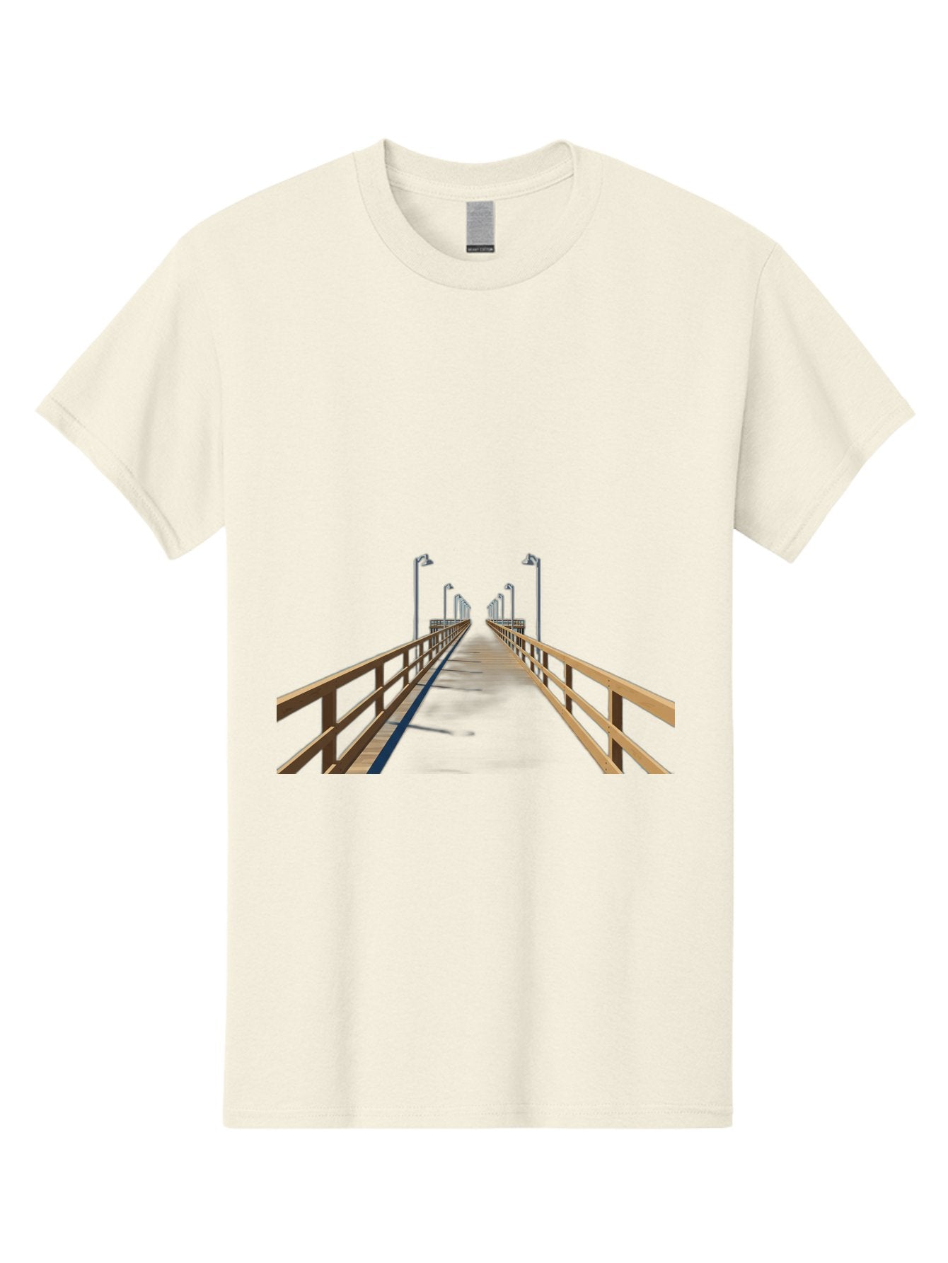 Pier-With-Street-Lights Men'S Graphic Tee, 100% Cotton, Comfortable Casual Summer Wear, Machine Washable, Vintage Camera, Old Camera, Antique Camera, Black Camera, Classic Photography, Photography Equipment, Nostalgic Device, Film Camera, Bag949 8