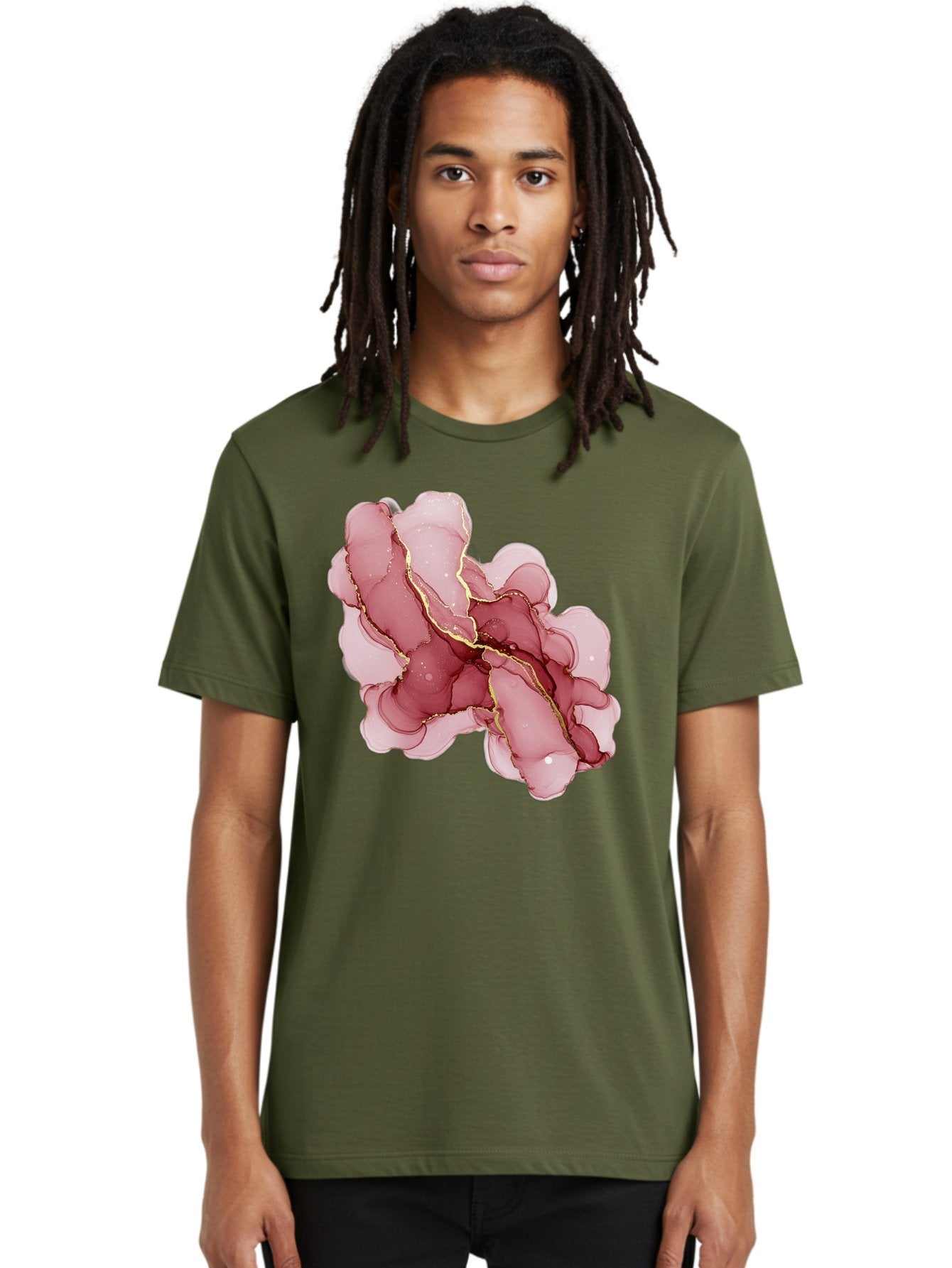 Pink-Abstract-Art Men'S Graphic Tee, 100% Cotton, Comfortable Casual Summer Wear, Machine Washable, Vintage Camera, Old Camera, Antique Camera, Black Camera, Classic Photography, Photography Equipment, Nostalgic Device, Film Camera, Camera Art Bag950 27