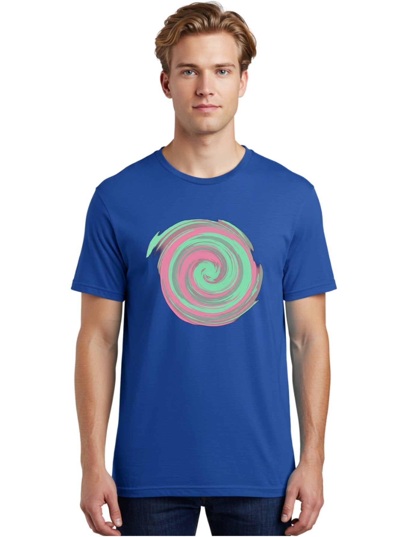 Pink-And-Grey-Spiral Men'S Graphic Tee, 100% Cotton, Comfortable Casual Summer Wear, Machine Washable, Vintage Camera, Old Camera, Antique Camera, Black Camera, Classic Photography, Photography Equipment, Nostalgic Device, Film Camera, Bag951 20