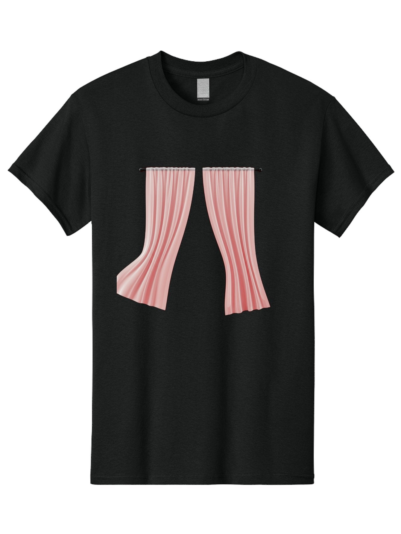 Pink-Curtains Men'S Graphic Tee, 100% Cotton, Comfortable Casual Summer Wear, Machine Washable, Vintage Camera, Old Camera, Antique Camera, Black Camera, Classic Photography, Photography Equipment, Nostalgic Device, Film Camera, Camera Art Bag953