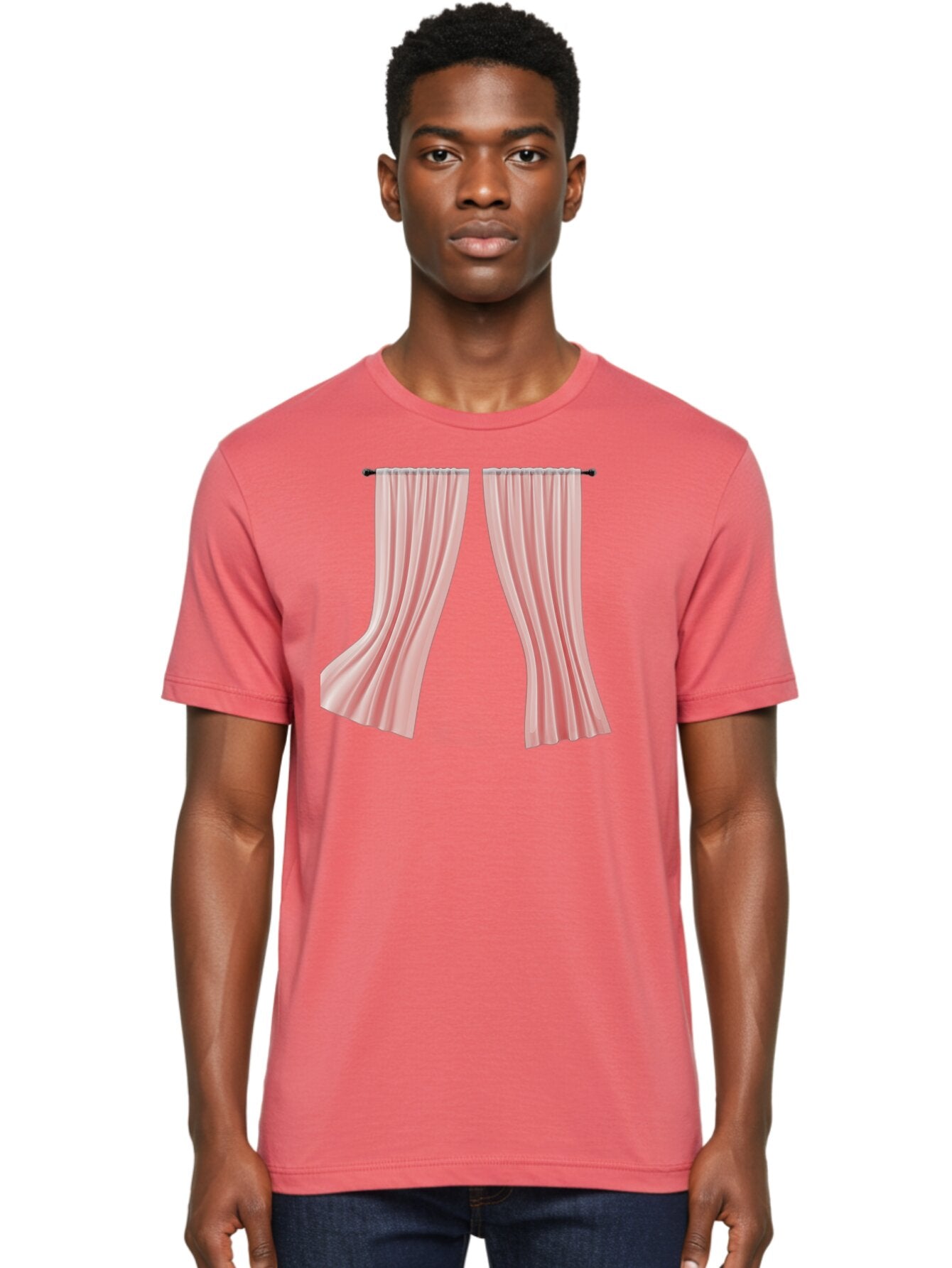 Pink-Curtains Men'S Graphic Tee, 100% Cotton, Comfortable Casual Summer Wear, Machine Washable, Vintage Camera, Old Camera, Antique Camera, Black Camera, Classic Photography, Photography Equipment, Nostalgic Device, Film Camera, Camera Art Bag953 25