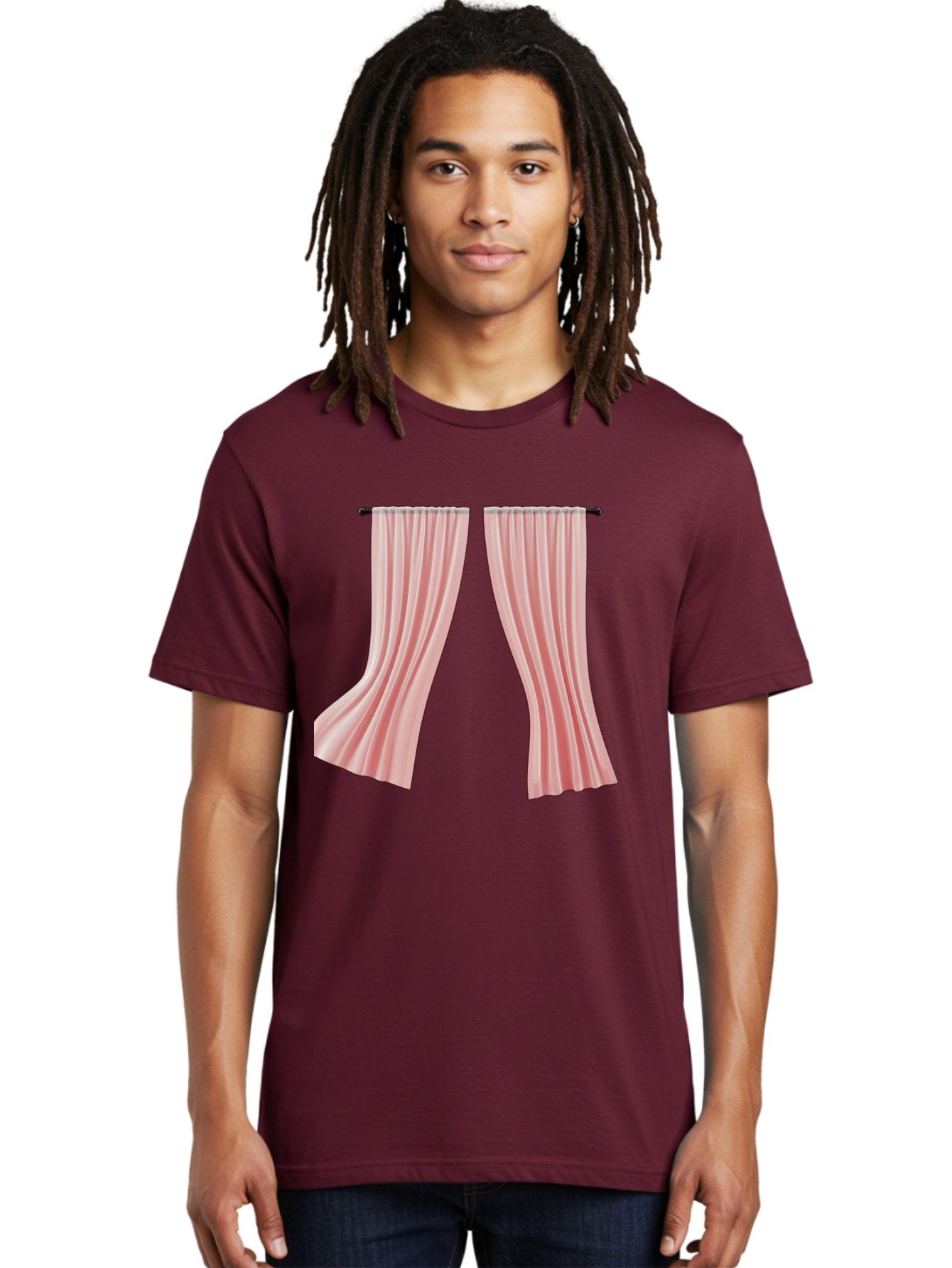 Pink-Curtains Men'S Graphic Tee, 100% Cotton, Comfortable Casual Summer Wear, Machine Washable, Vintage Camera, Old Camera, Antique Camera, Black Camera, Classic Photography, Photography Equipment, Nostalgic Device, Film Camera, Camera Art Bag953 28