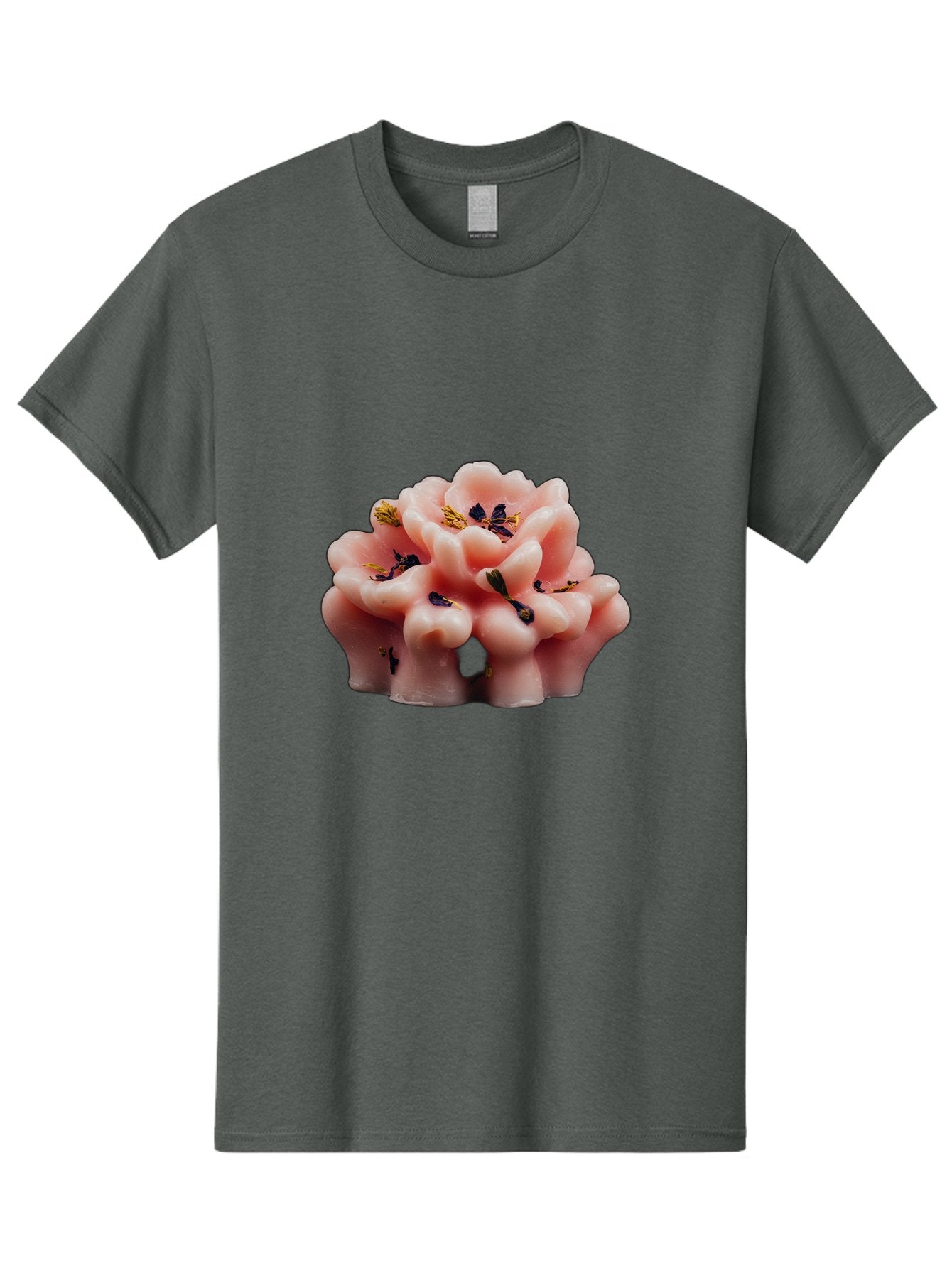 Pink-Flower-Shaped-Candle Men'S Graphic Tee, 100% Cotton, Comfortable Casual Summer Wear, Machine Washable, Vintage Camera, Old Camera, Antique Camera, Black Camera, Classic Photography, Photography Equipment, Nostalgic Device, Film Camera, Bag956 8