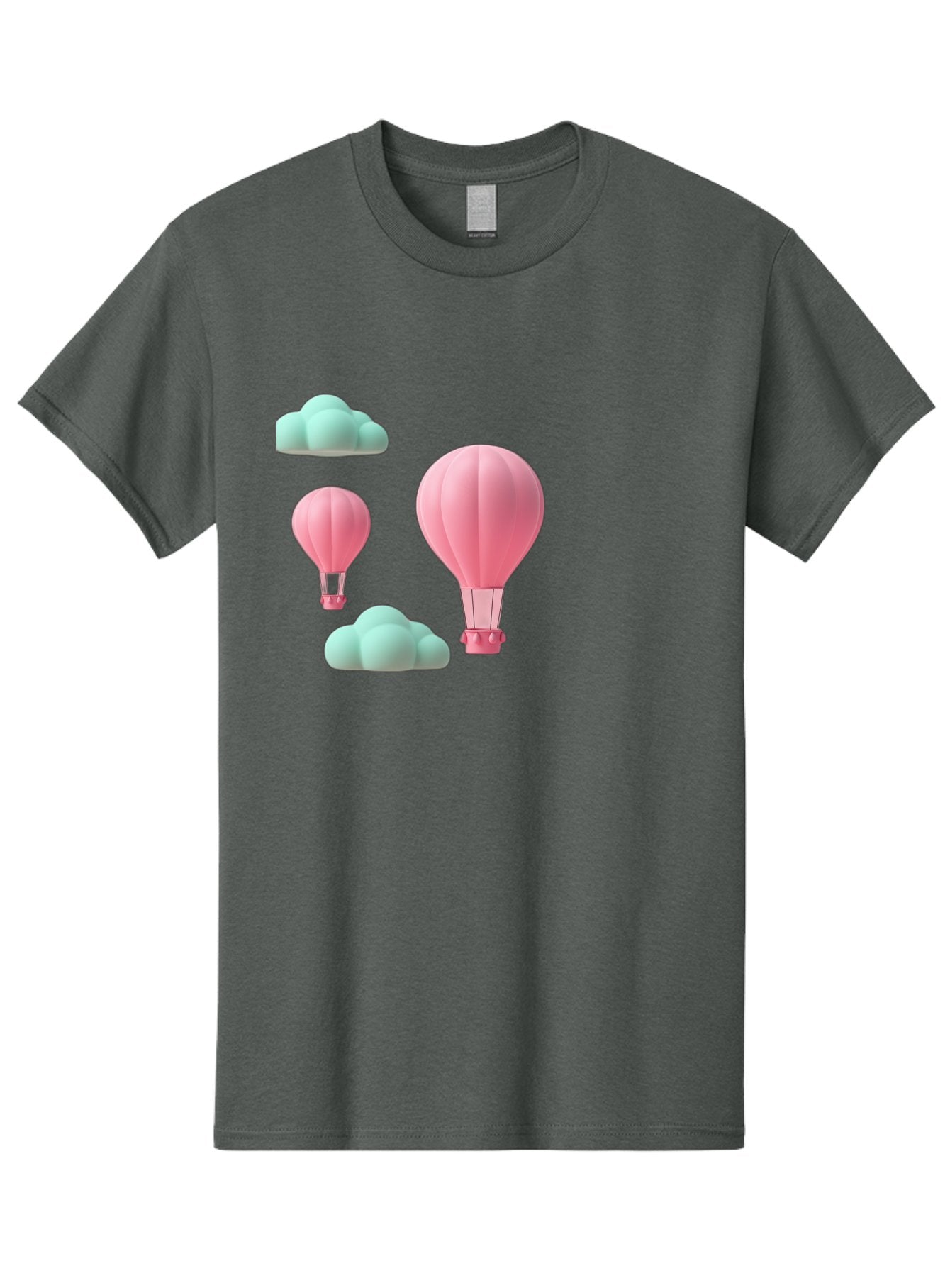 Pink-Hot-Air-Balloons Men'S Graphic Tee, 100% Cotton, Comfortable Casual Summer Wear, Machine Washable, Vintage Camera, Old Camera, Antique Camera, Black Camera, Classic Photography, Photography Equipment, Nostalgic Device, Film Camera, Bag958 7