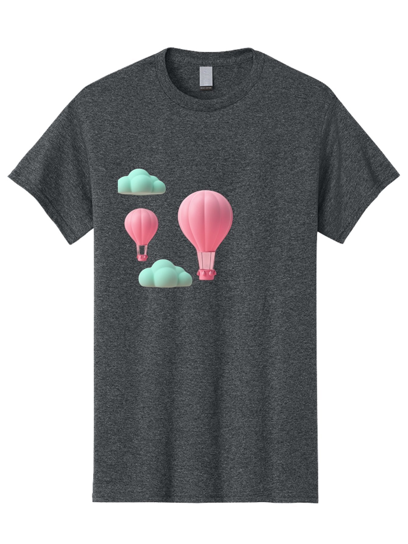 Pink-Hot-Air-Balloons Men'S Graphic Tee, 100% Cotton, Comfortable Casual Summer Wear, Machine Washable, Vintage Camera, Old Camera, Antique Camera, Black Camera, Classic Photography, Photography Equipment, Nostalgic Device, Film Camera, Bag958 8