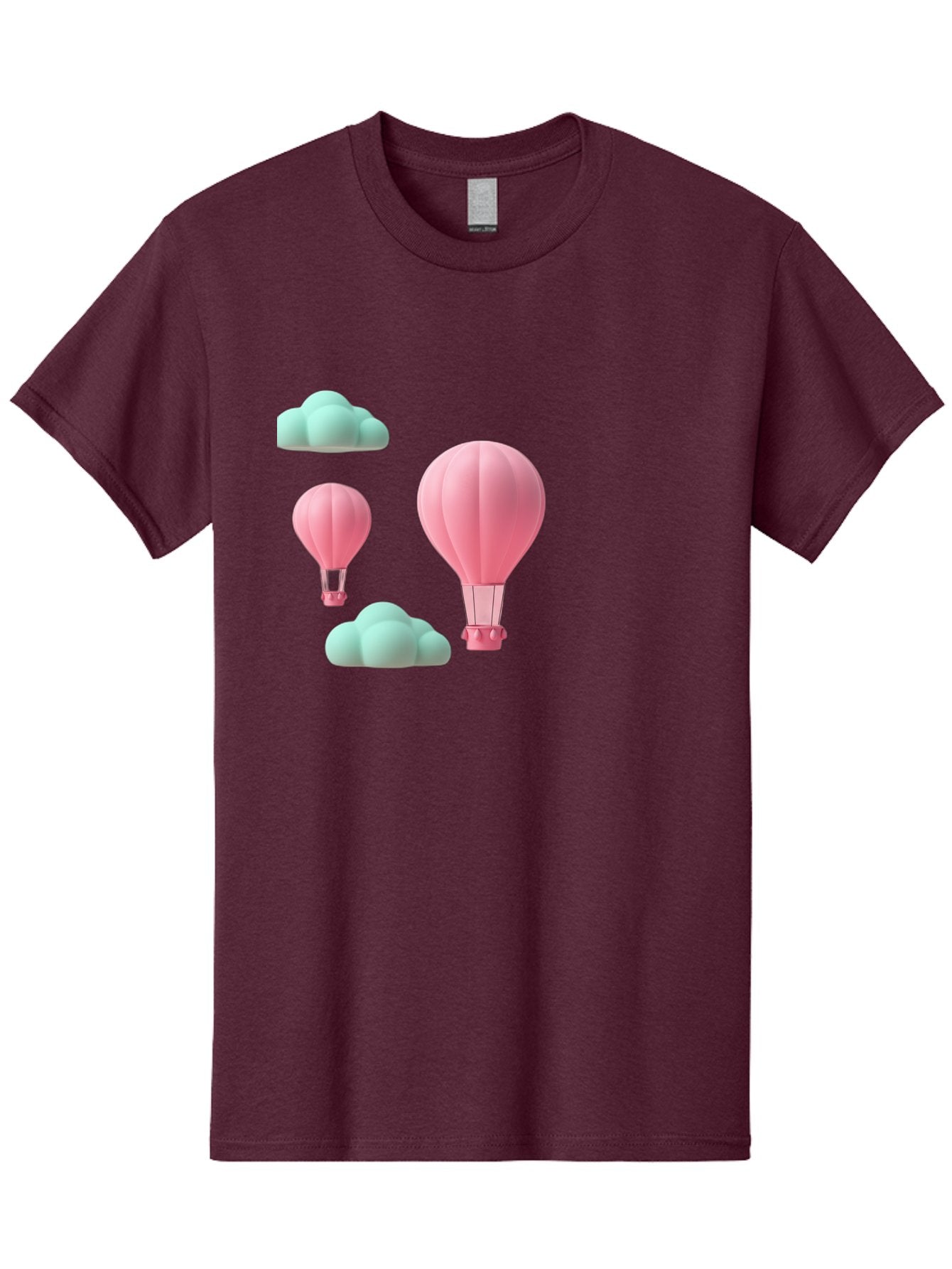 Pink-Hot-Air-Balloons Men'S Graphic Tee, 100% Cotton, Comfortable Casual Summer Wear, Machine Washable, Vintage Camera, Old Camera, Antique Camera, Black Camera, Classic Photography, Photography Equipment, Nostalgic Device, Film Camera, Bag958 3