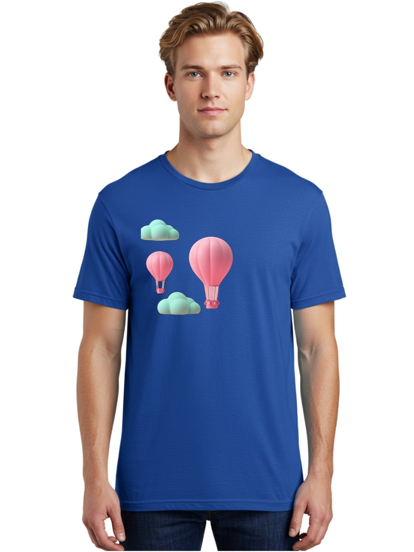 Pink-Hot-Air-Balloons Men'S Graphic Tee, 100% Cotton, Comfortable Casual Summer Wear, Machine Washable, Vintage Camera, Old Camera, Antique Camera, Black Camera, Classic Photography, Photography Equipment, Nostalgic Device, Film Camera, Bag958 26