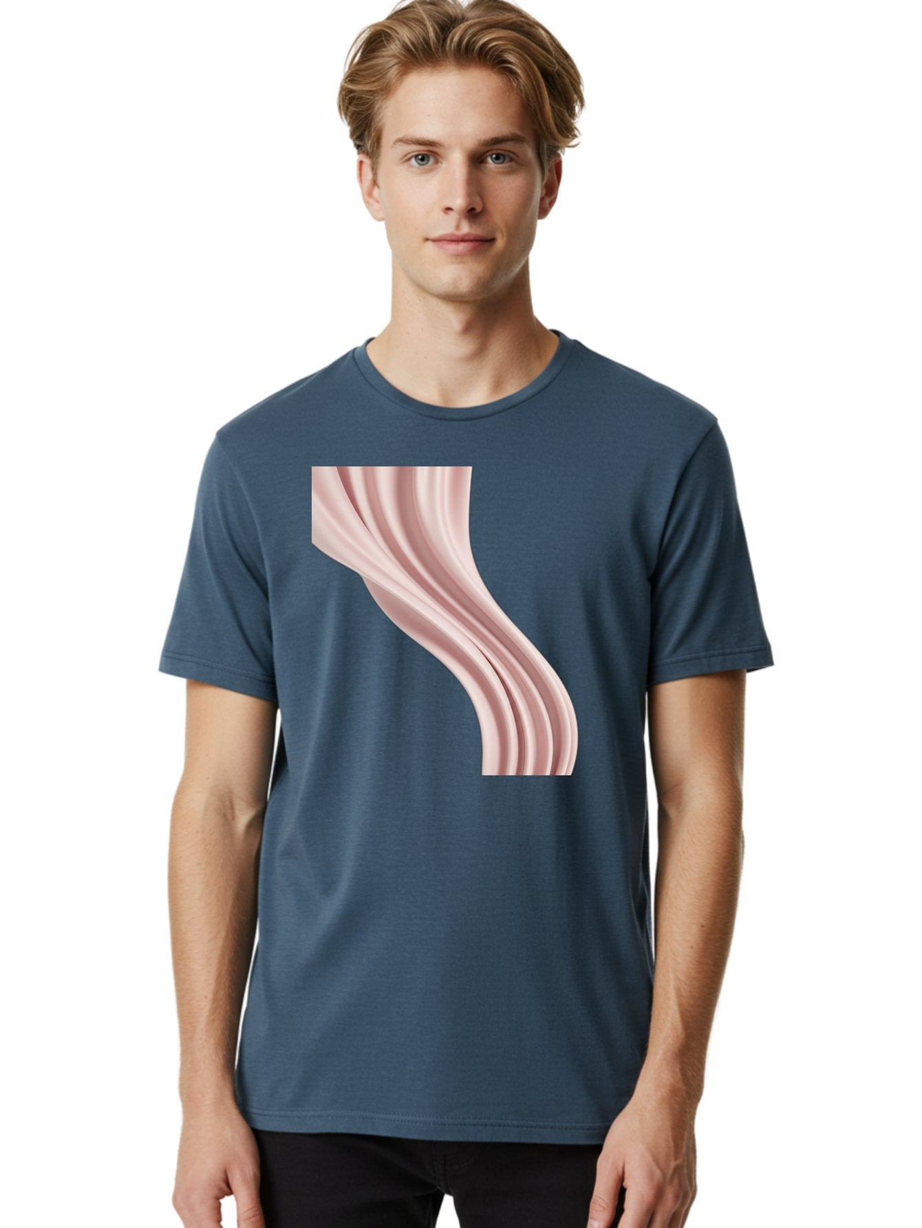 Pink-Ribbon Men'S Graphic Tee, 100% Cotton, Comfortable Casual Summer Wear, Machine Washable, Vintage Camera, Old Camera, Antique Camera, Black Camera, Classic Photography, Photography Equipment, Nostalgic Device, Film Camera, Camera Art Bag960 25