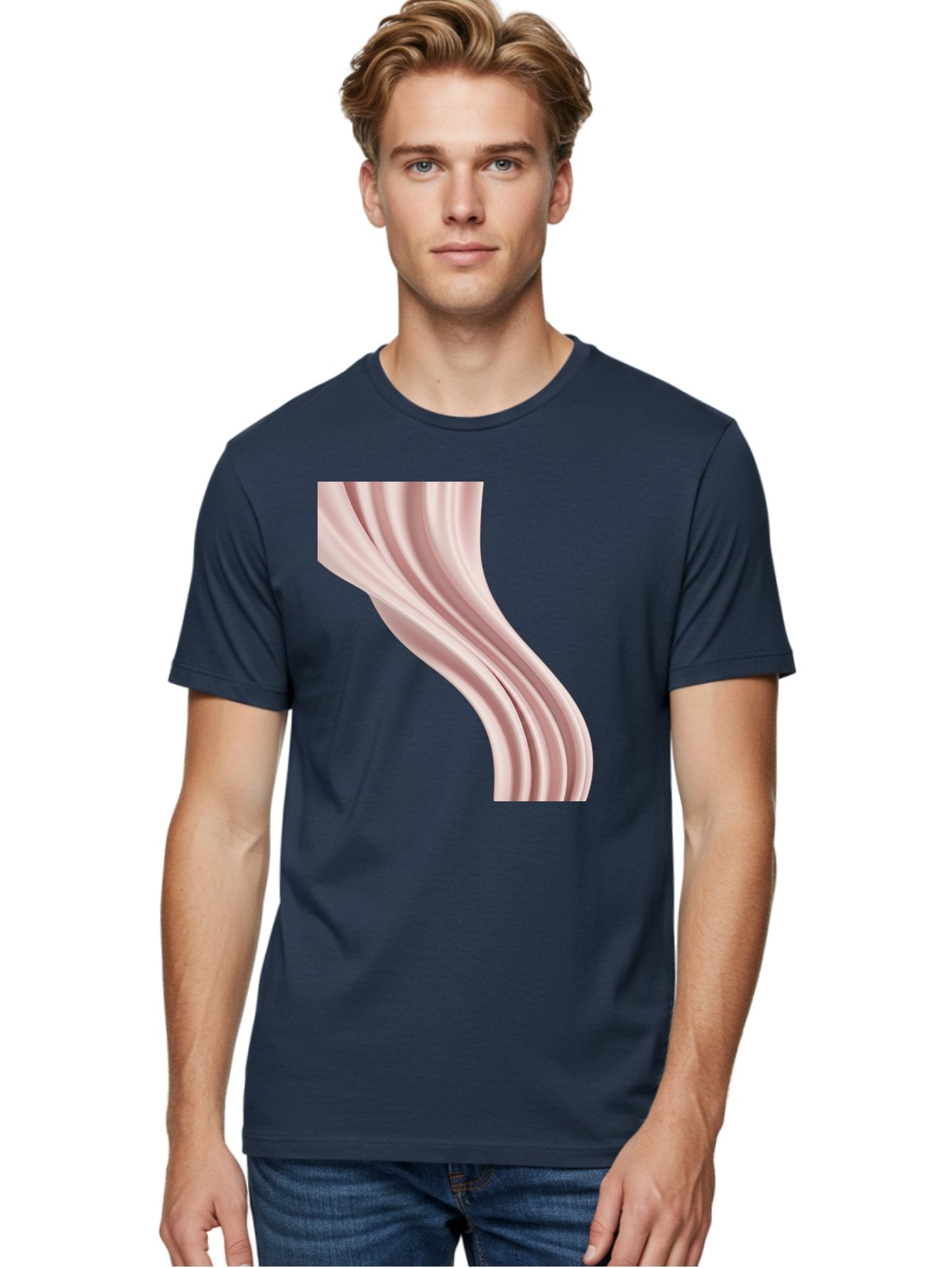 Pink-Ribbon Men'S Graphic Tee, 100% Cotton, Comfortable Casual Summer Wear, Machine Washable, Vintage Camera, Old Camera, Antique Camera, Black Camera, Classic Photography, Photography Equipment, Nostalgic Device, Film Camera, Camera Art Bag960 23