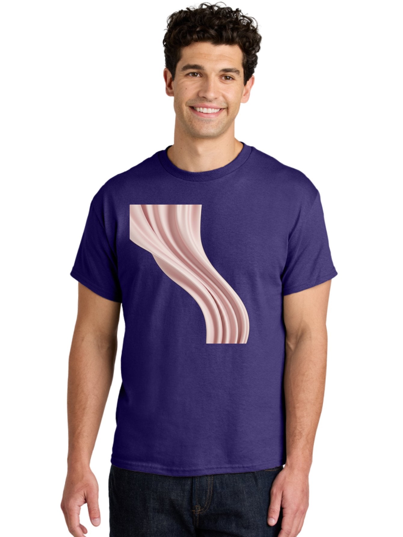 Pink-Ribbon Men'S Graphic Tee, 100% Cotton, Comfortable Casual Summer Wear, Machine Washable, Vintage Camera, Old Camera, Antique Camera, Black Camera, Classic Photography, Photography Equipment, Nostalgic Device, Film Camera, Camera Art Bag960 18