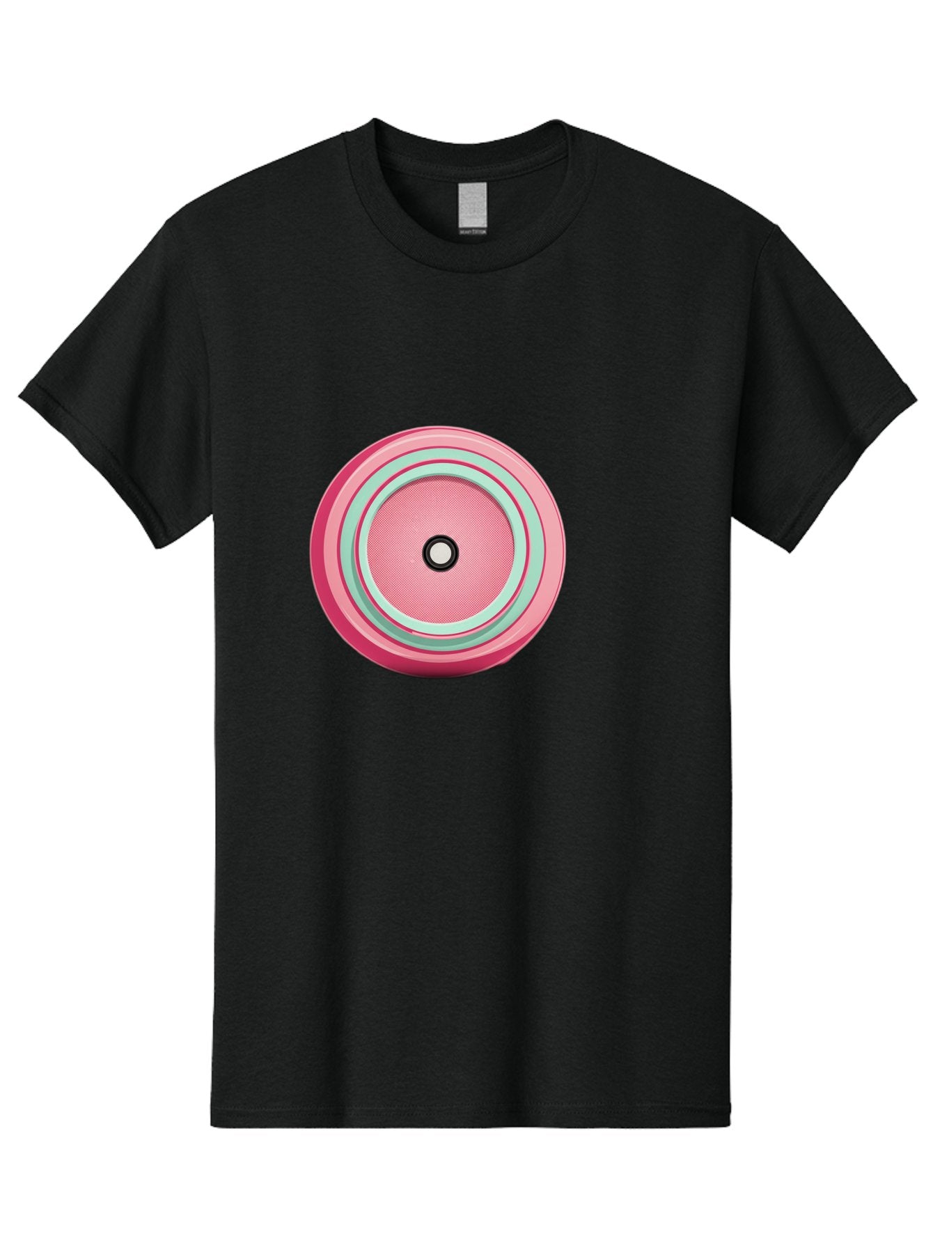 Pink-Speaker Men'S Graphic Tee, 100% Cotton, Comfortable Casual Summer Wear, Machine Washable, Vintage Camera, Old Camera, Antique Camera, Black Camera, Classic Photography, Photography Equipment, Nostalgic Device, Film Camera, Camera Art Bag969 5
