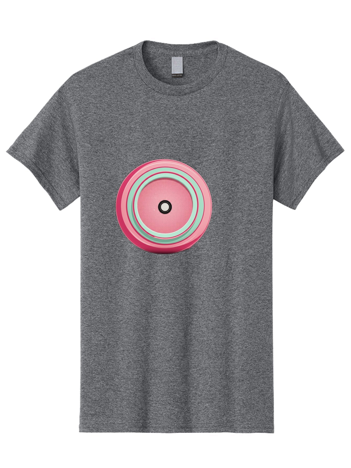 Pink-Speaker Men'S Graphic Tee, 100% Cotton, Comfortable Casual Summer Wear, Machine Washable, Vintage Camera, Old Camera, Antique Camera, Black Camera, Classic Photography, Photography Equipment, Nostalgic Device, Film Camera, Camera Art Bag969 3
