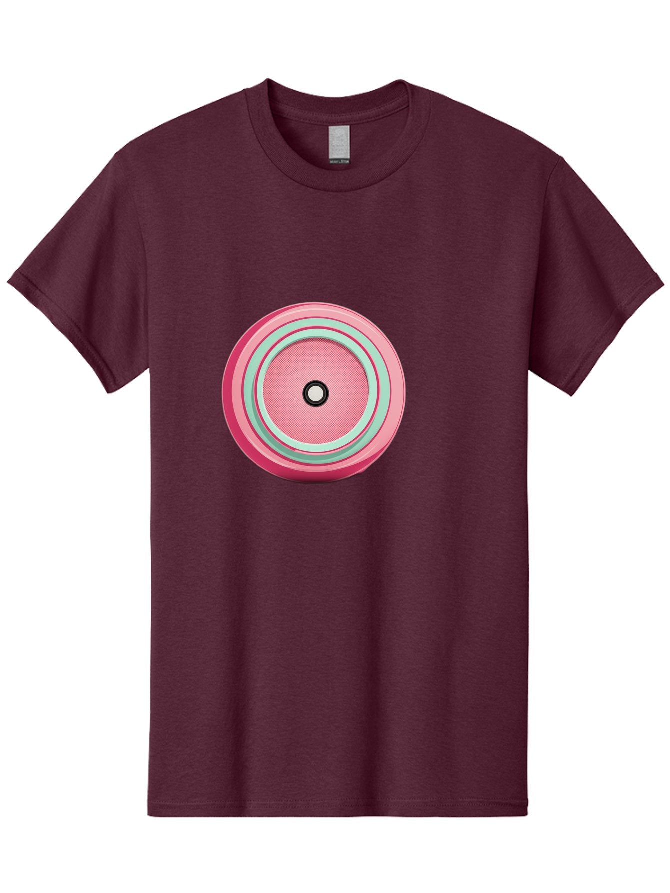Pink-Speaker Men'S Graphic Tee, 100% Cotton, Comfortable Casual Summer Wear, Machine Washable, Vintage Camera, Old Camera, Antique Camera, Black Camera, Classic Photography, Photography Equipment, Nostalgic Device, Film Camera, Camera Art Bag969 15