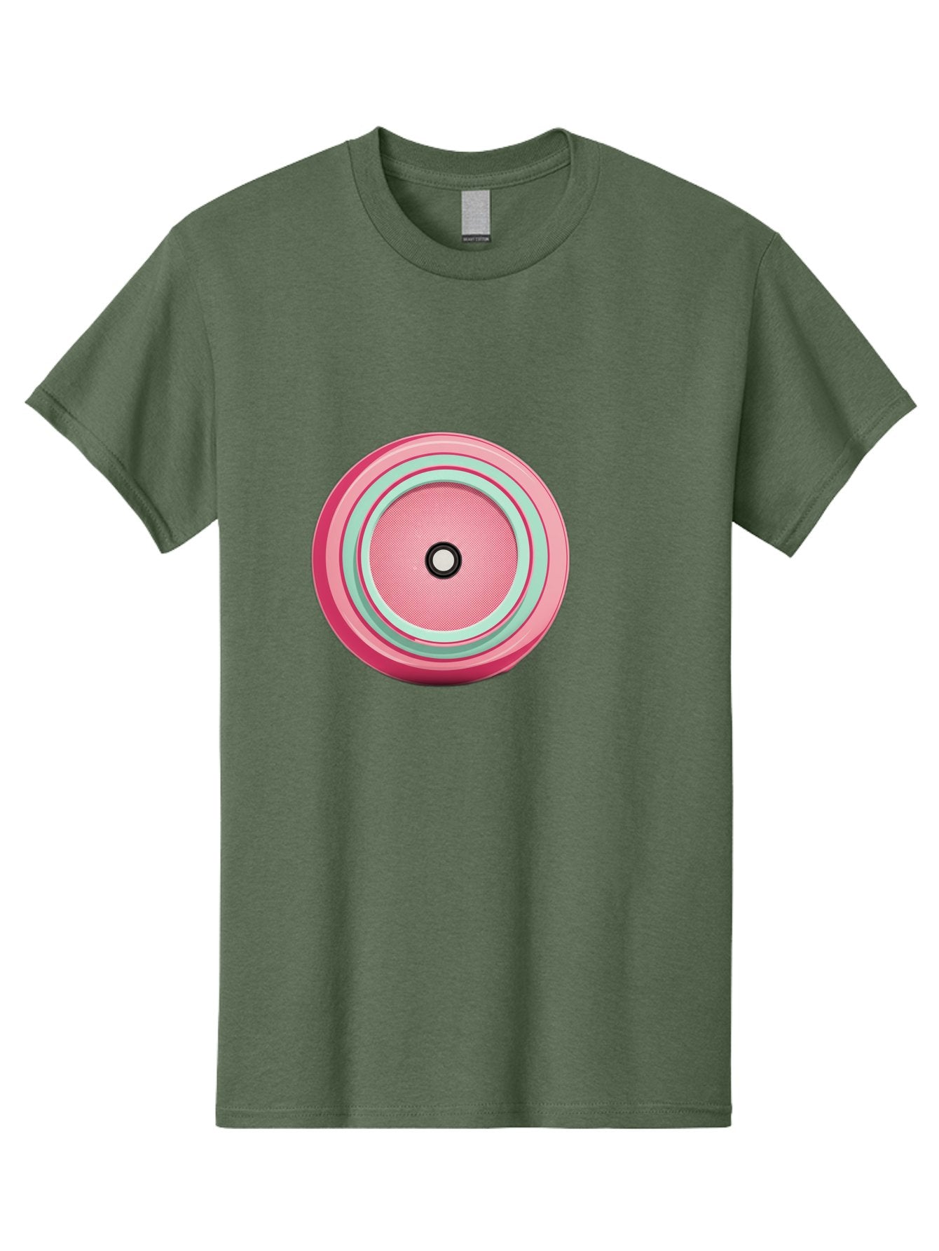 Pink-Speaker Men'S Graphic Tee, 100% Cotton, Comfortable Casual Summer Wear, Machine Washable, Vintage Camera, Old Camera, Antique Camera, Black Camera, Classic Photography, Photography Equipment, Nostalgic Device, Film Camera, Camera Art Bag969