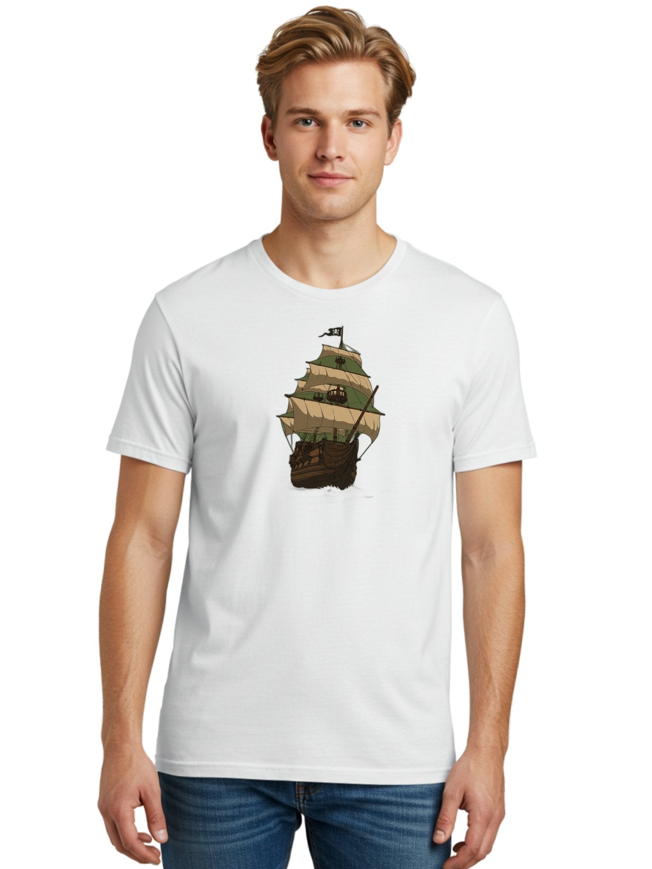 Pirate-Ship Men'S Graphic Tee, 100% Cotton, Comfortable Casual Summer Wear, Machine Washable, Vintage Camera, Old Camera, Antique Camera, Black Camera, Classic Photography, Photography Equipment, Nostalgic Device, Film Camera, Camera Art Bag974 17