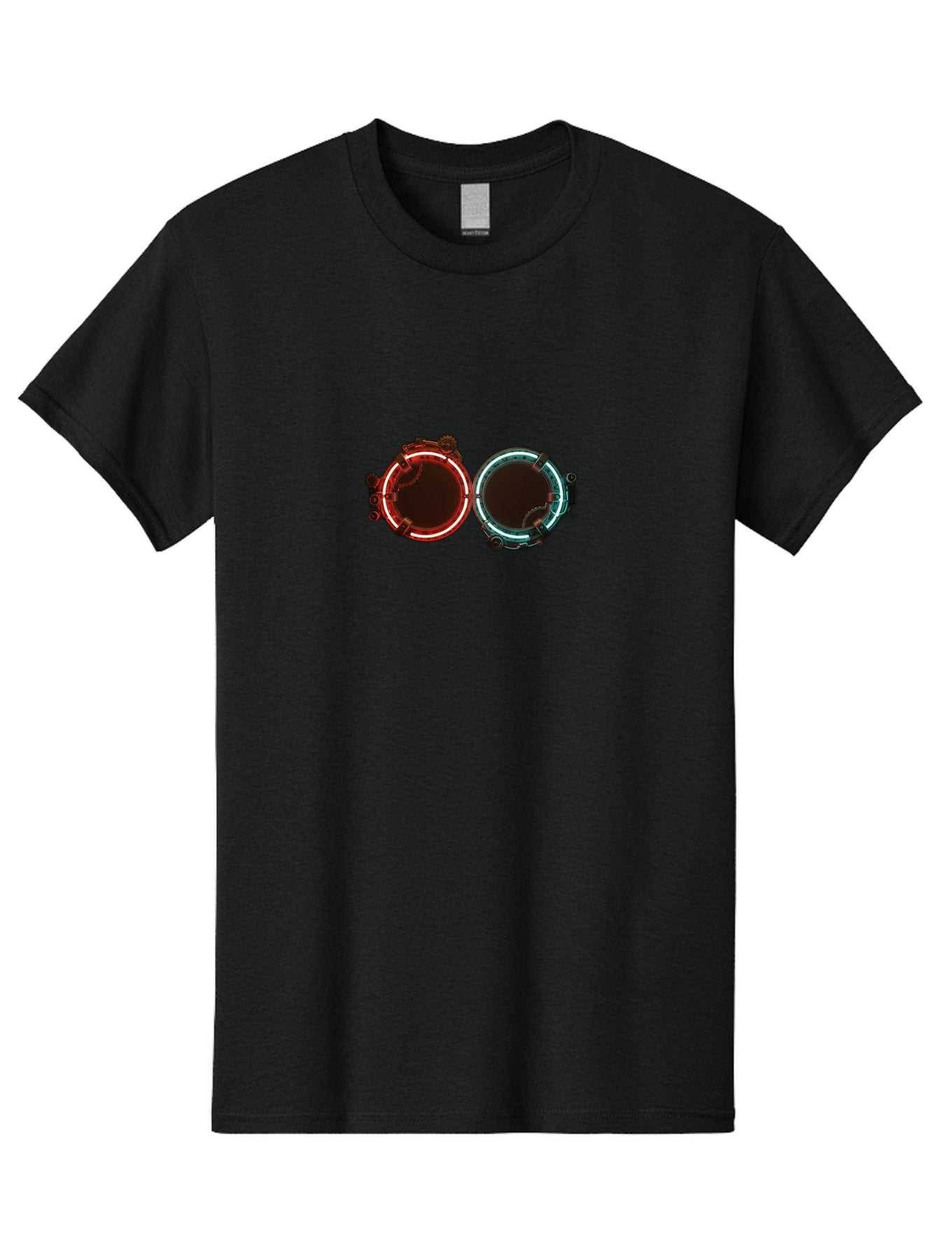 Portals Men'S Graphic Tee, 100% Cotton, Comfortable Casual Summer Wear, Machine Washable, Vintage Camera, Old Camera, Antique Camera, Black Camera, Classic Photography, Photography Equipment, Nostalgic Device, Film Camera, Camera Art Bag980 7