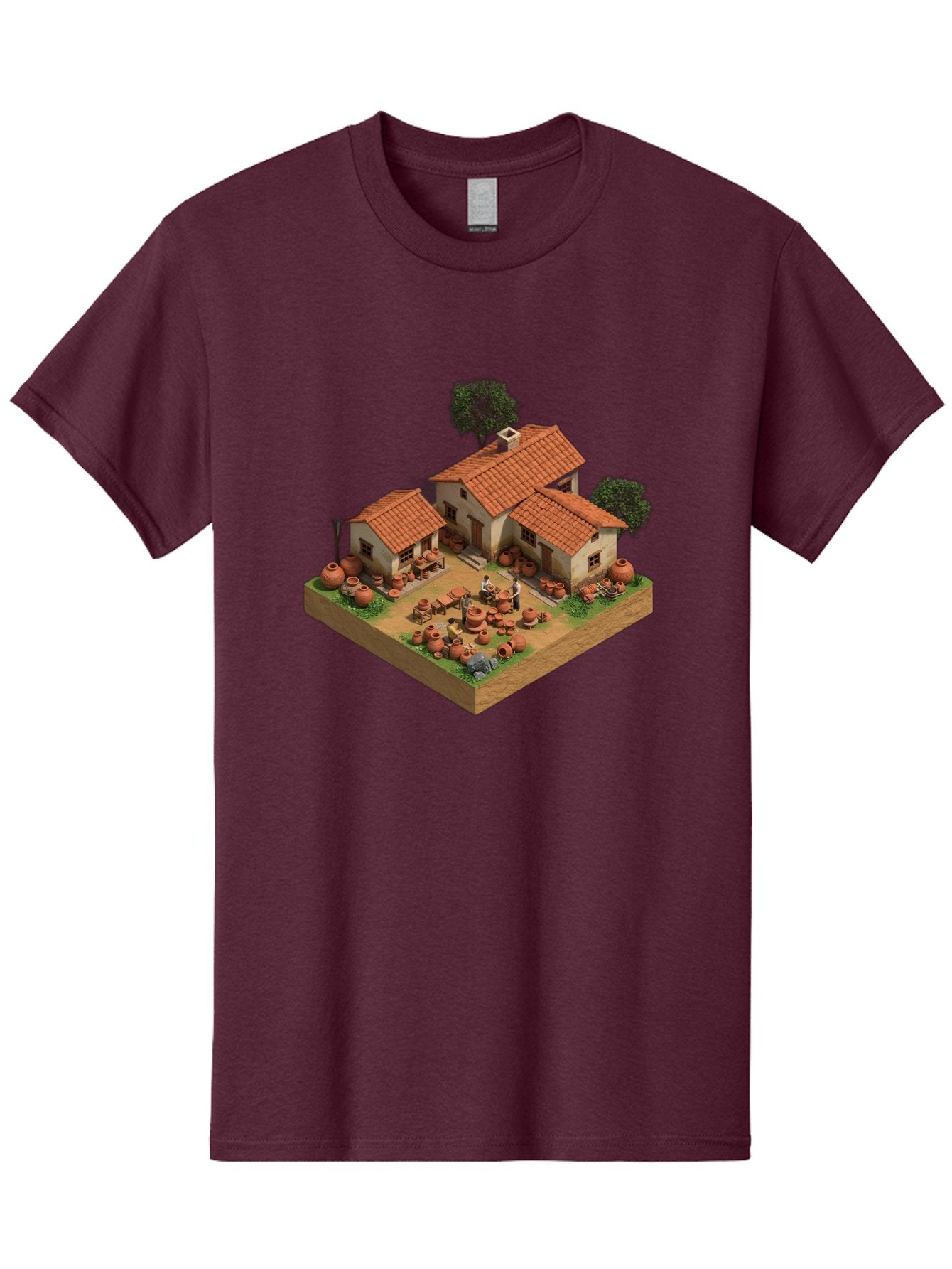 Pottery-Workshop Men'S Graphic Tee, 100% Cotton, Comfortable Casual Summer Wear, Machine Washable, Vintage Camera, Old Camera, Antique Camera, Black Camera, Classic Photography, Photography Equipment, Nostalgic Device, Film Camera, Camera Art Bag982