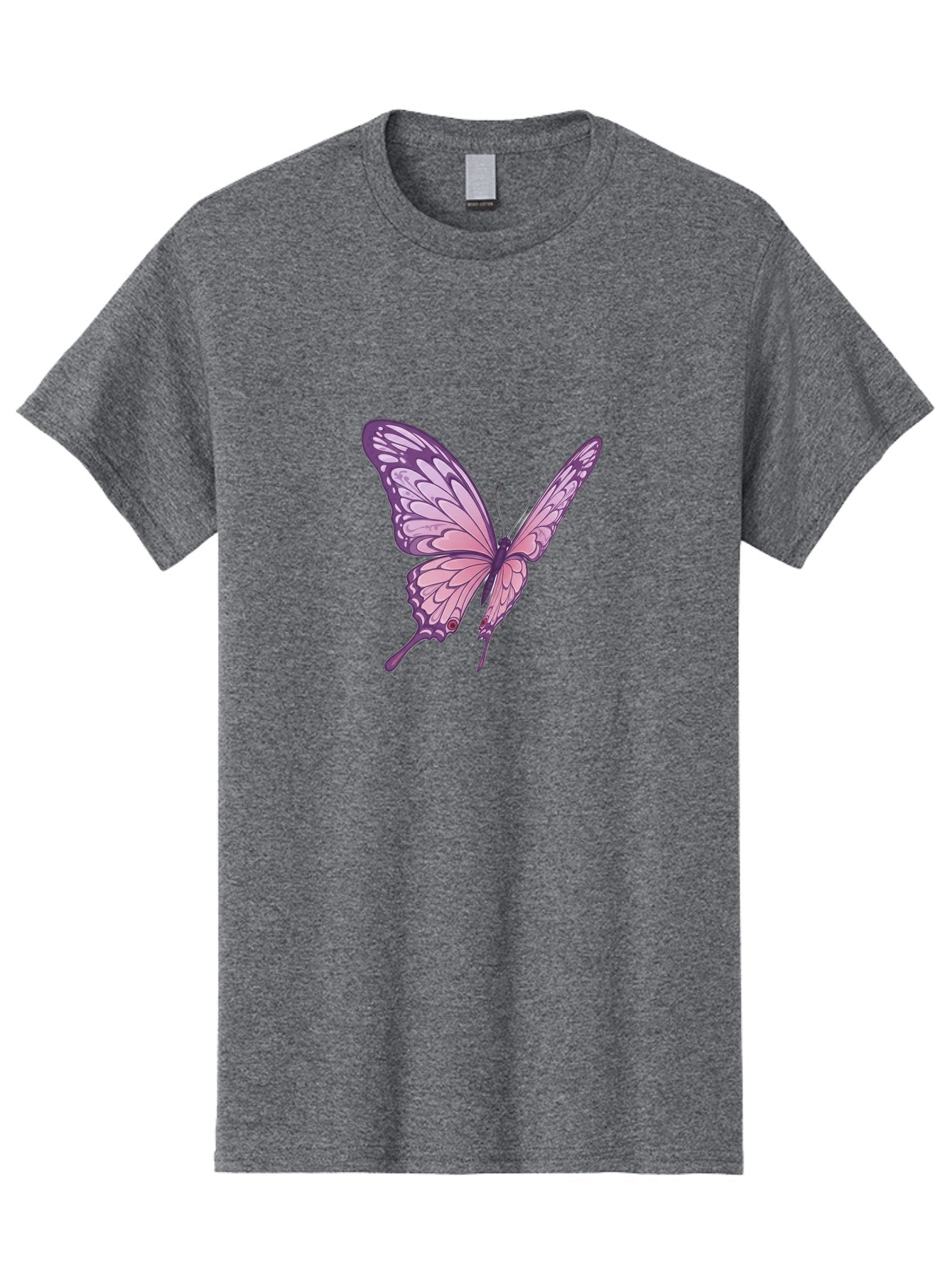 Purple-Butterfly Men'S Graphic Tee, 100% Cotton, Comfortable Casual Summer Wear, Machine Washable, Vintage Camera, Old Camera, Antique Camera, Black Camera, Classic Photography, Photography Equipment, Nostalgic Device, Film Camera, Camera Art Bag984 5