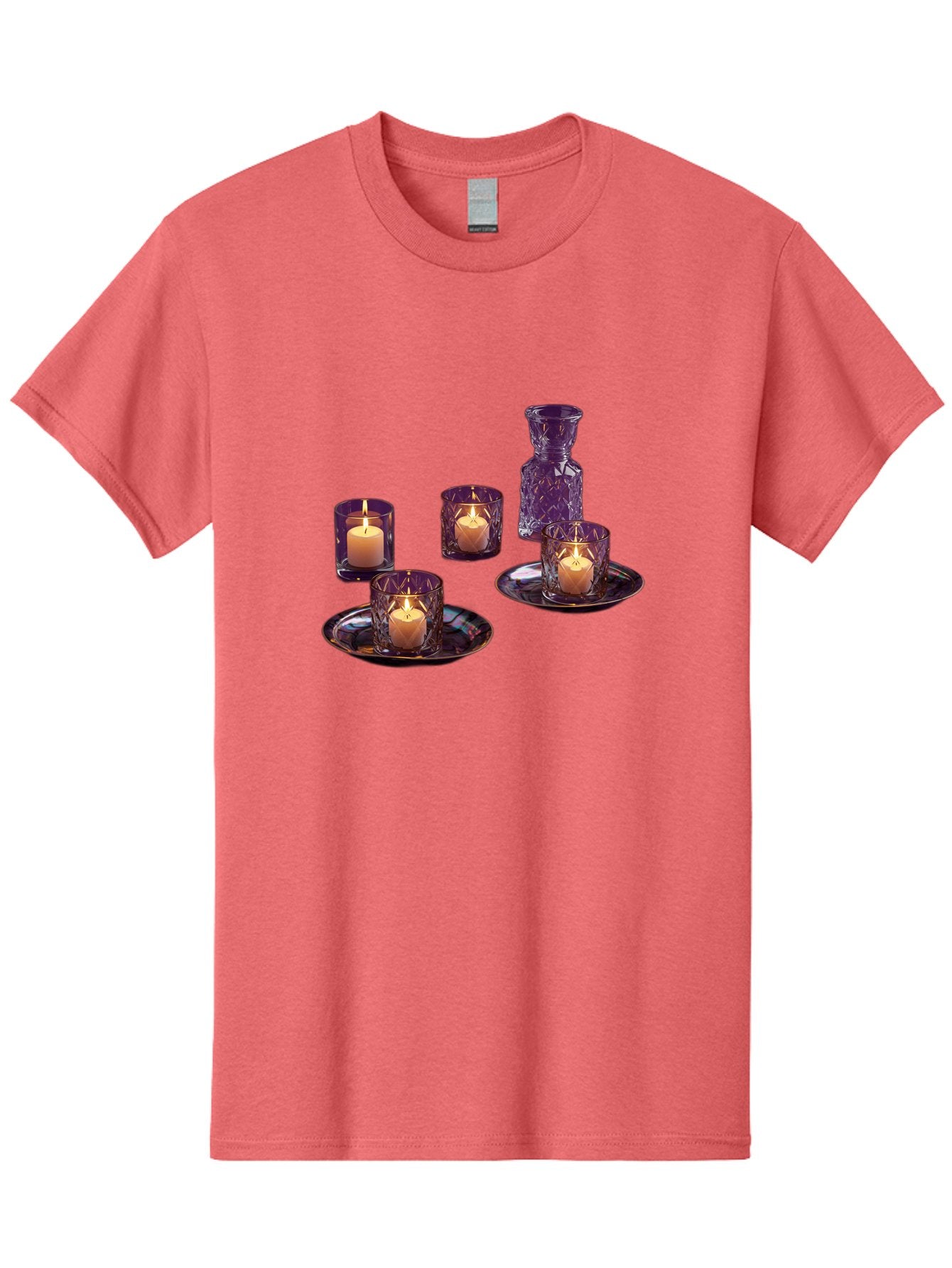 Purple-Candle-Holders Men'S Graphic Tee, 100% Cotton, Comfortable Casual Summer Wear, Machine Washable, Vintage Camera, Old Camera, Antique Camera, Black Camera, Classic Photography, Photography Equipment, Nostalgic Device, Film Camera, Bag985 9