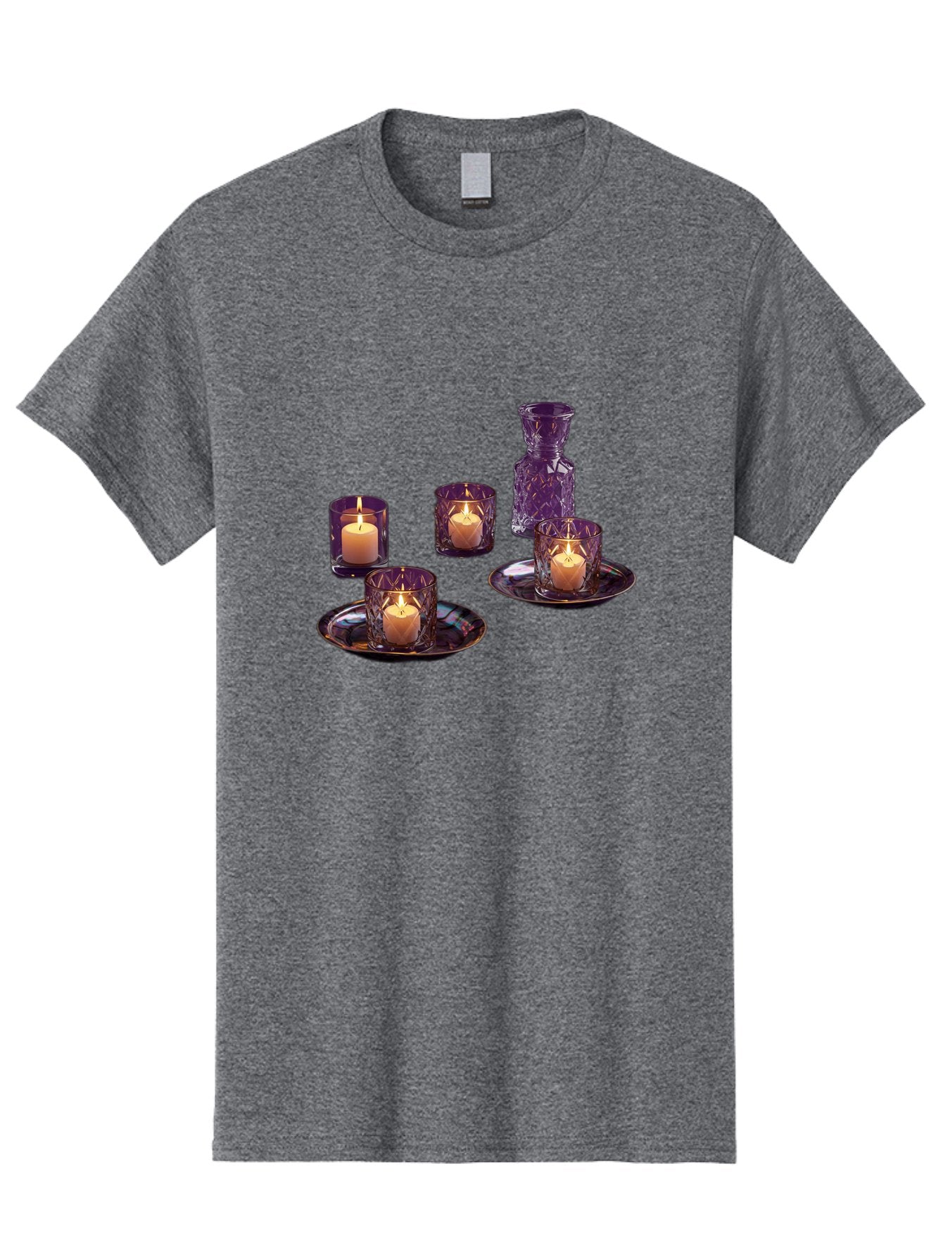 Purple-Candle-Holders Men'S Graphic Tee, 100% Cotton, Comfortable Casual Summer Wear, Machine Washable, Vintage Camera, Old Camera, Antique Camera, Black Camera, Classic Photography, Photography Equipment, Nostalgic Device, Film Camera, Bag985 5
