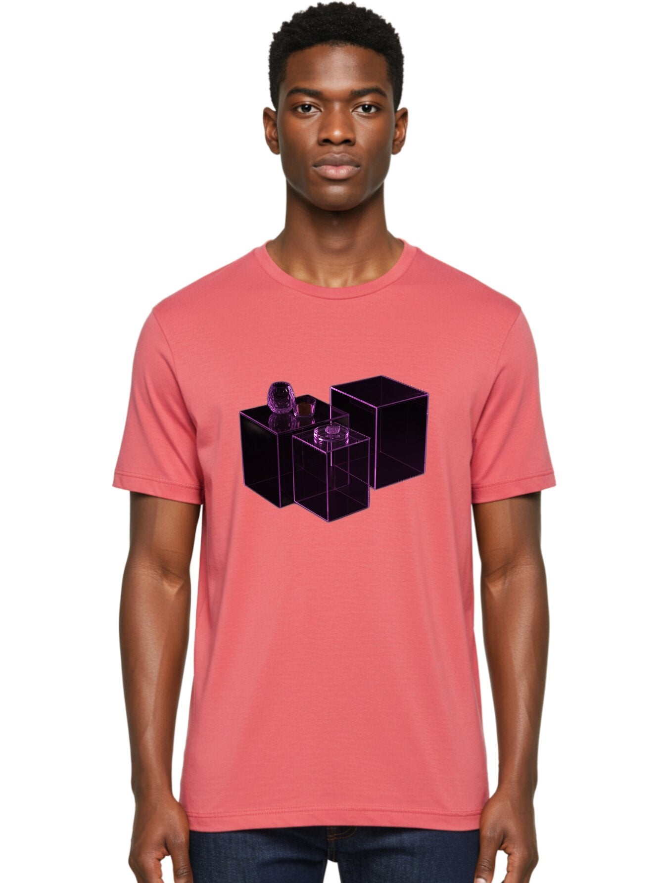 Purple-Glass-Boxes Men'S Graphic Tee, 100% Cotton, Comfortable Casual Summer Wear, Machine Washable, Vintage Camera, Old Camera, Antique Camera, Black Camera, Classic Photography, Photography Equipment, Nostalgic Device, Film Camera, Bag989 21