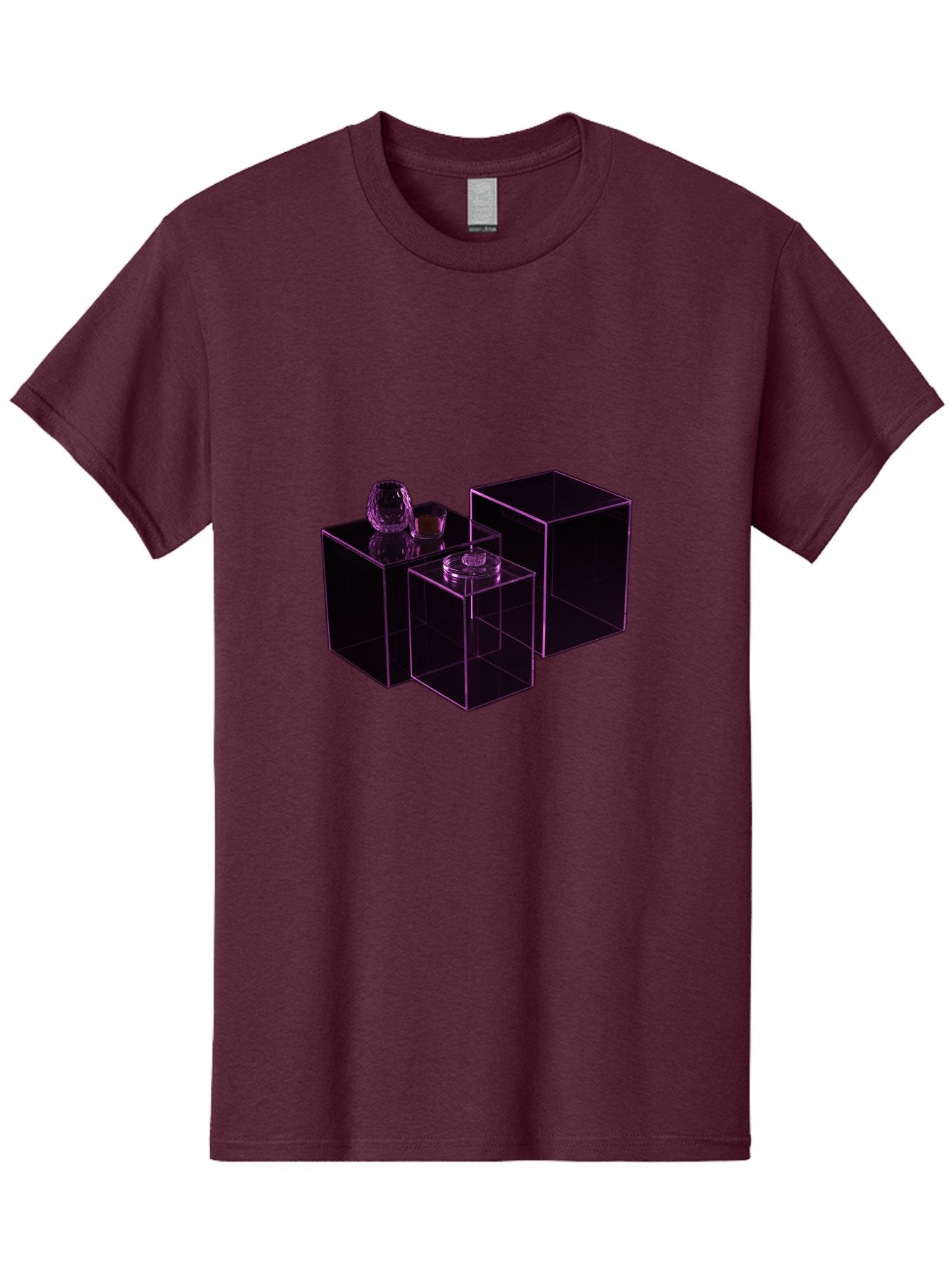 Purple-Glass-Boxes Men'S Graphic Tee, 100% Cotton, Comfortable Casual Summer Wear, Machine Washable, Vintage Camera, Old Camera, Antique Camera, Black Camera, Classic Photography, Photography Equipment, Nostalgic Device, Film Camera, Bag989