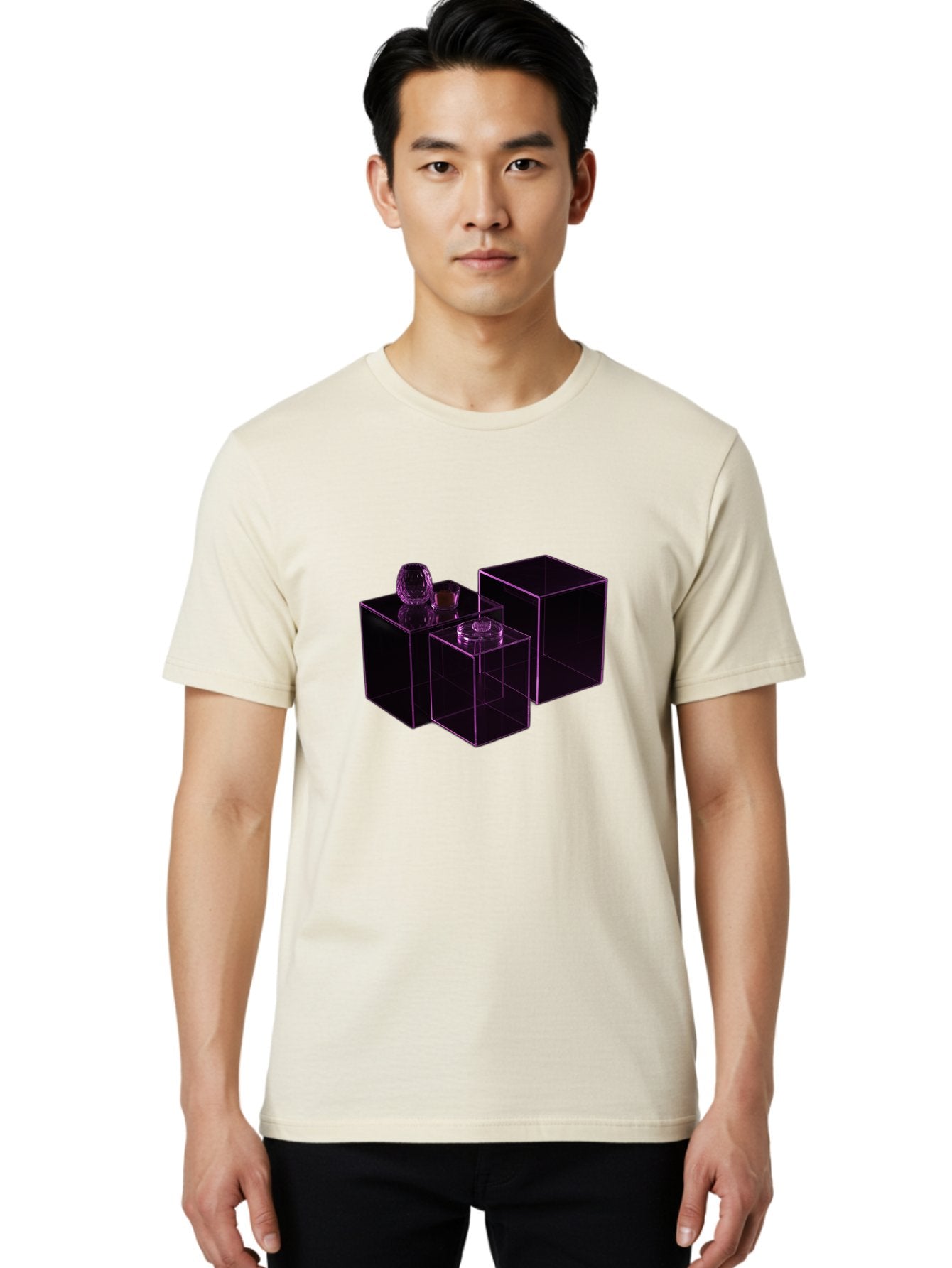 Purple-Glass-Boxes Men'S Graphic Tee, 100% Cotton, Comfortable Casual Summer Wear, Machine Washable, Vintage Camera, Old Camera, Antique Camera, Black Camera, Classic Photography, Photography Equipment, Nostalgic Device, Film Camera, Bag989 20