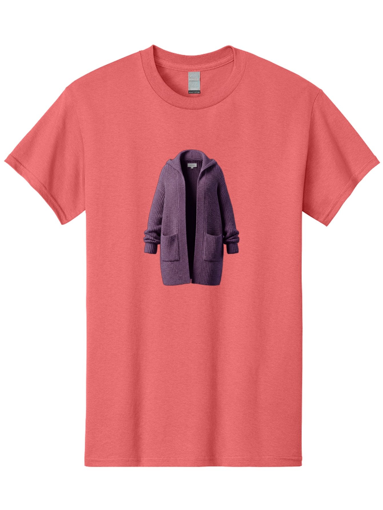 Purple-Knit-Cardigan Men'S Graphic Tee, 100% Cotton, Comfortable Casual Summer Wear, Machine Washable, Vintage Camera, Old Camera, Antique Camera, Black Camera, Classic Photography, Photography Equipment, Nostalgic Device, Film Camera, Bag991 14