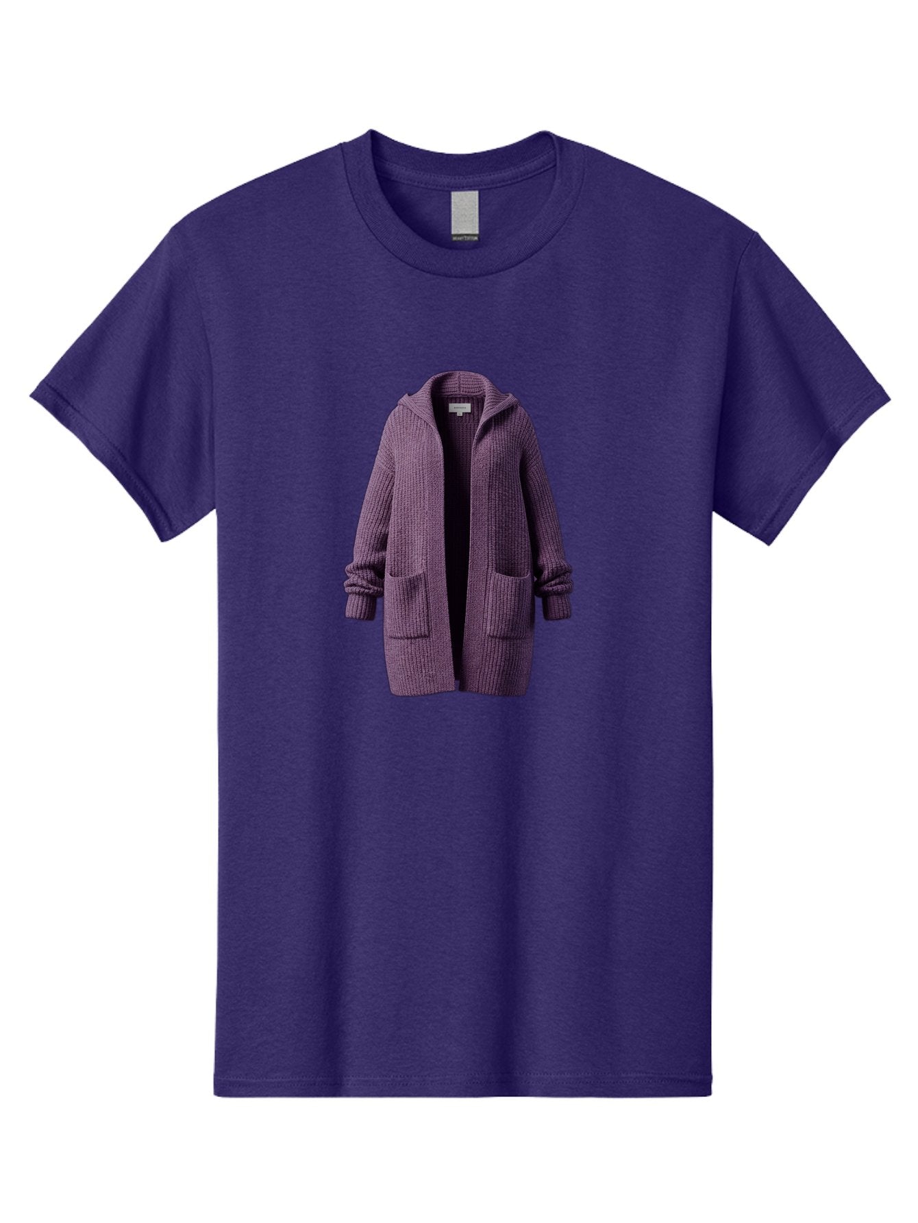 Purple-Knit-Cardigan Men'S Graphic Tee, 100% Cotton, Comfortable Casual Summer Wear, Machine Washable, Vintage Camera, Old Camera, Antique Camera, Black Camera, Classic Photography, Photography Equipment, Nostalgic Device, Film Camera, Bag991 13