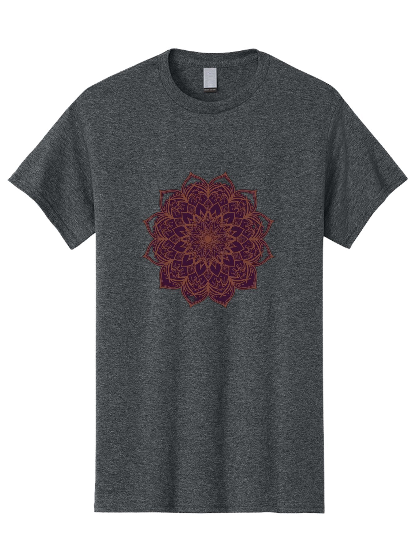 Purple-Mandala Men'S Graphic Tee, 100% Cotton, Comfortable Casual Summer Wear, Machine Washable, Vintage Camera, Old Camera, Antique Camera, Black Camera, Classic Photography, Photography Equipment, Nostalgic Device, Film Camera, Camera Art Bag992 8