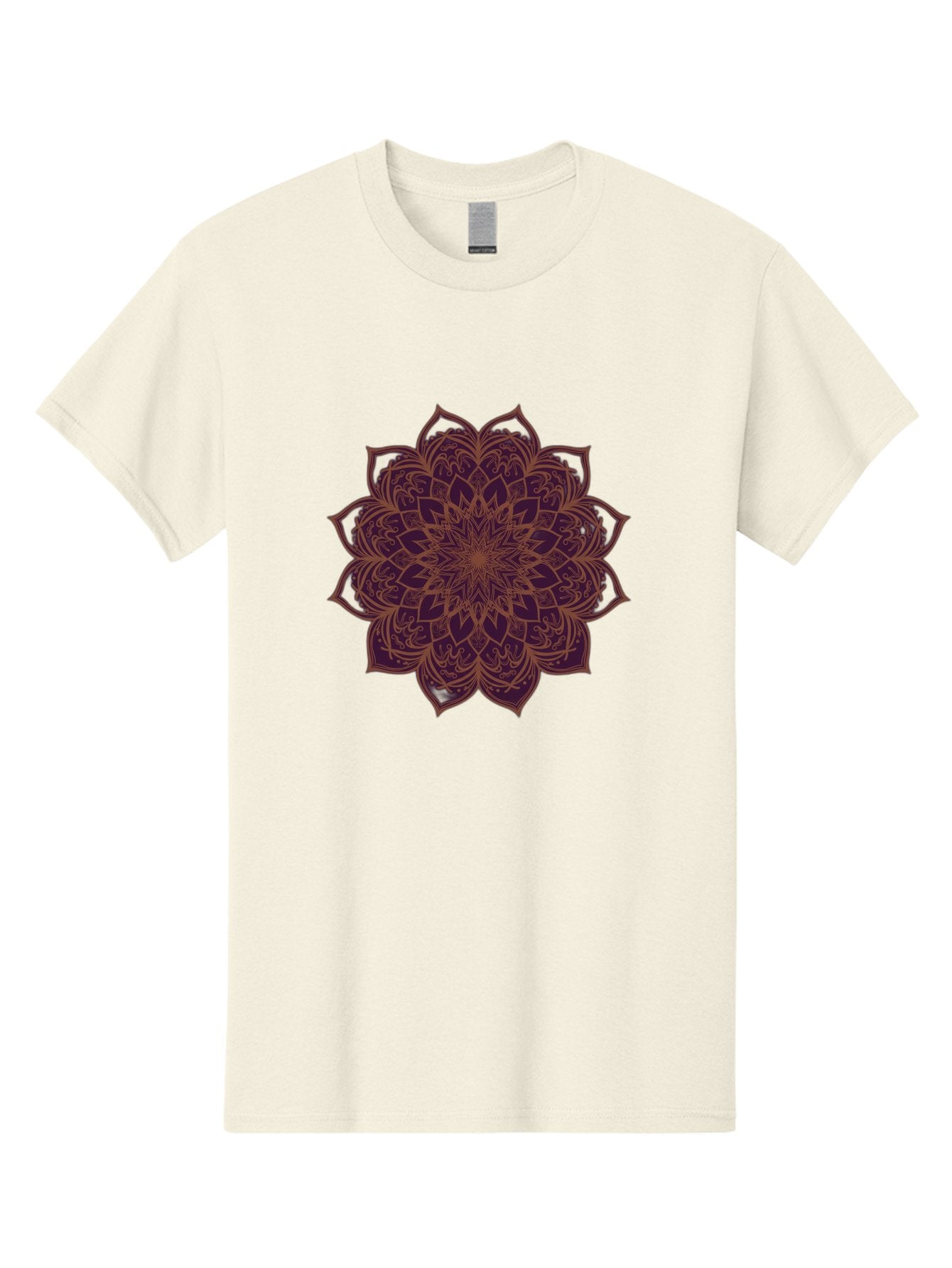 Purple-Mandala Men'S Graphic Tee, 100% Cotton, Comfortable Casual Summer Wear, Machine Washable, Vintage Camera, Old Camera, Antique Camera, Black Camera, Classic Photography, Photography Equipment, Nostalgic Device, Film Camera, Camera Art Bag992