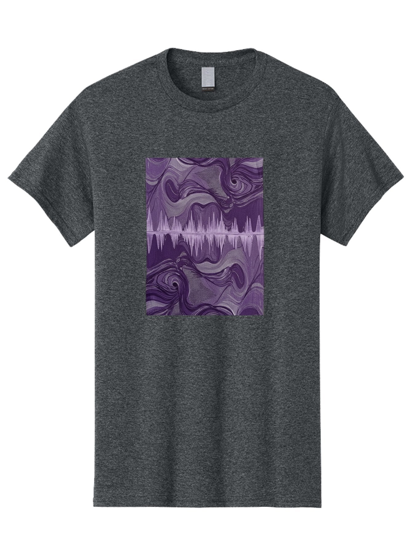 Purple-Sound-Wave Men'S Graphic Tee, 100% Cotton, Comfortable Casual Summer Wear, Machine Washable, Vintage Camera, Old Camera, Antique Camera, Black Camera, Classic Photography, Photography Equipment, Nostalgic Device, Film Camera, Camera Art Bag996 3
