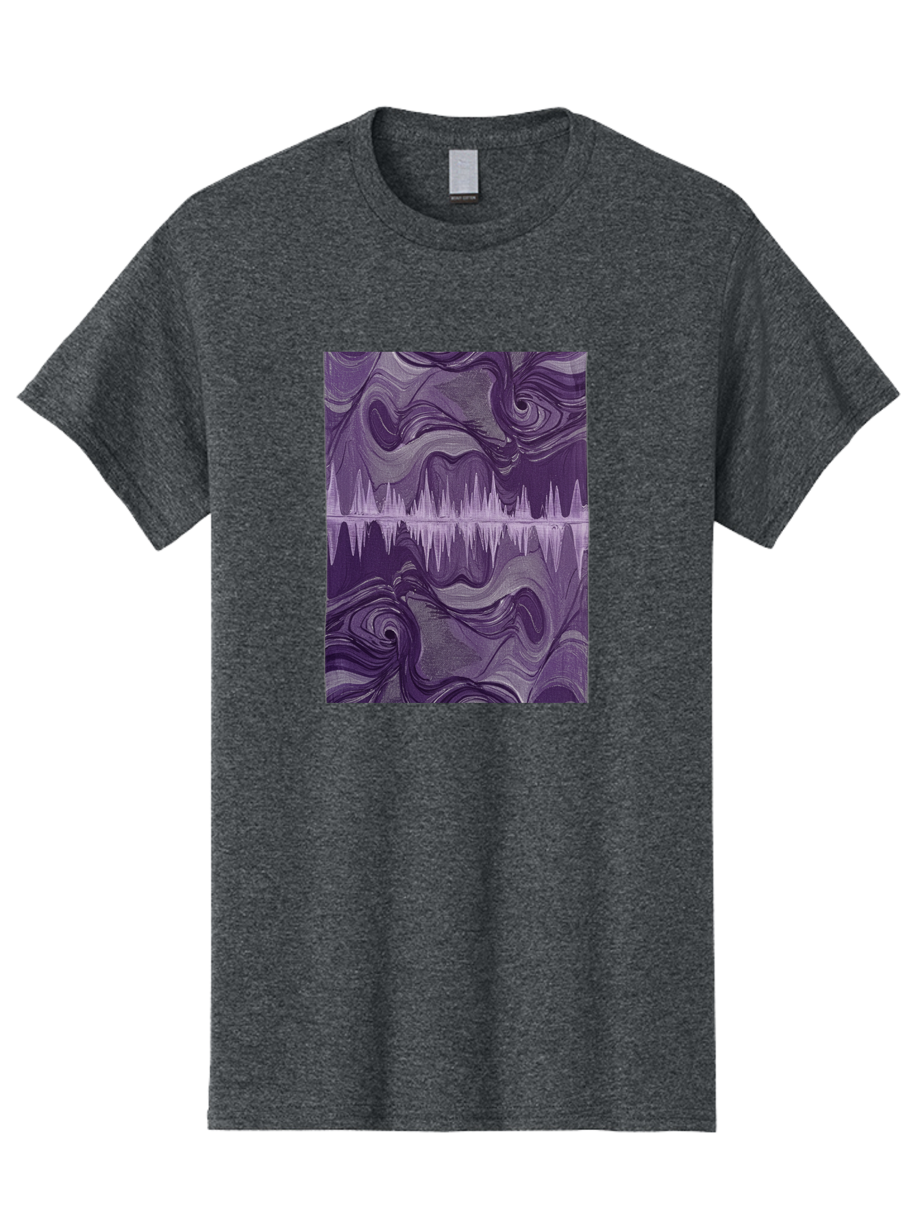 Purple-Sound-Wave Men'S Graphic Tee, 100% Cotton, Comfortable Casual Summer Wear, Machine Washable, Vintage Camera, Old Camera, Antique Camera, Black Camera, Classic Photography, Photography Equipment, Nostalgic Device, Film Camera, Camera Art Bag996 9