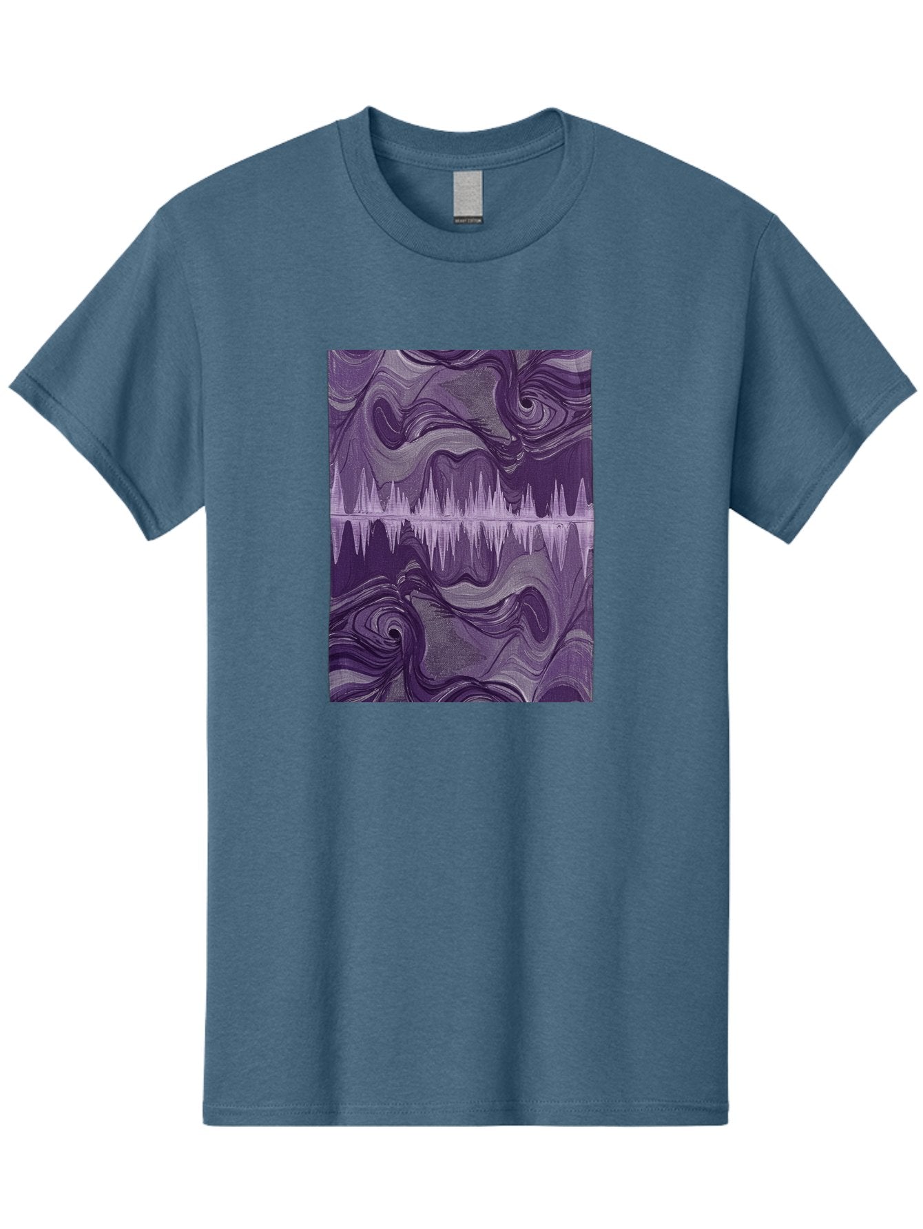 Purple-Sound-Wave Men'S Graphic Tee, 100% Cotton, Comfortable Casual Summer Wear, Machine Washable, Vintage Camera, Old Camera, Antique Camera, Black Camera, Classic Photography, Photography Equipment, Nostalgic Device, Film Camera, Camera Art Bag996 5