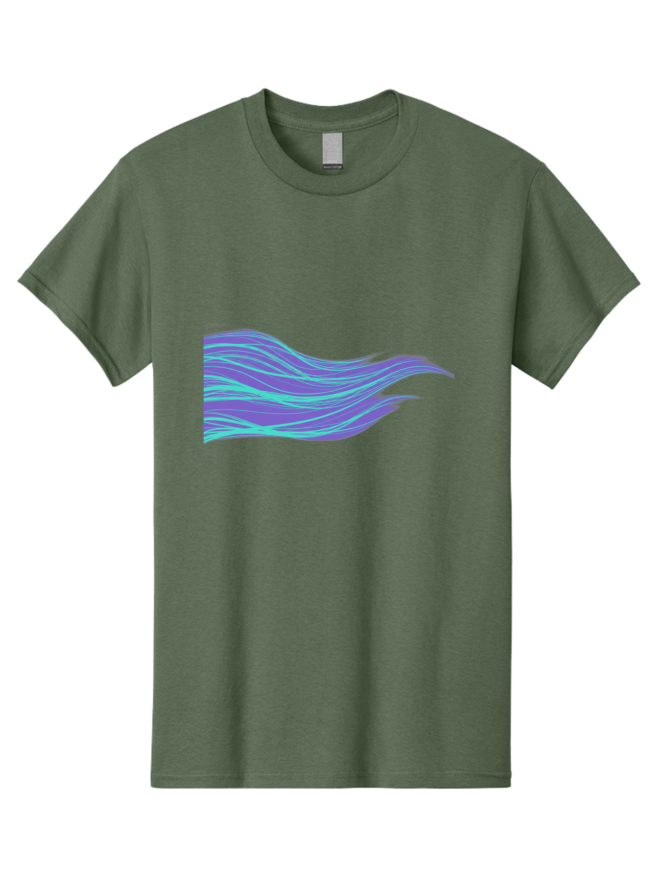 Purple-Wave-Lines Men'S Graphic Tee, 100% Cotton, Comfortable Casual Summer Wear, Machine Washable, Vintage Camera, Old Camera, Antique Camera, Black Camera, Classic Photography, Photography Equipment, Nostalgic Device, Film Camera, Camera Art Bag998 10