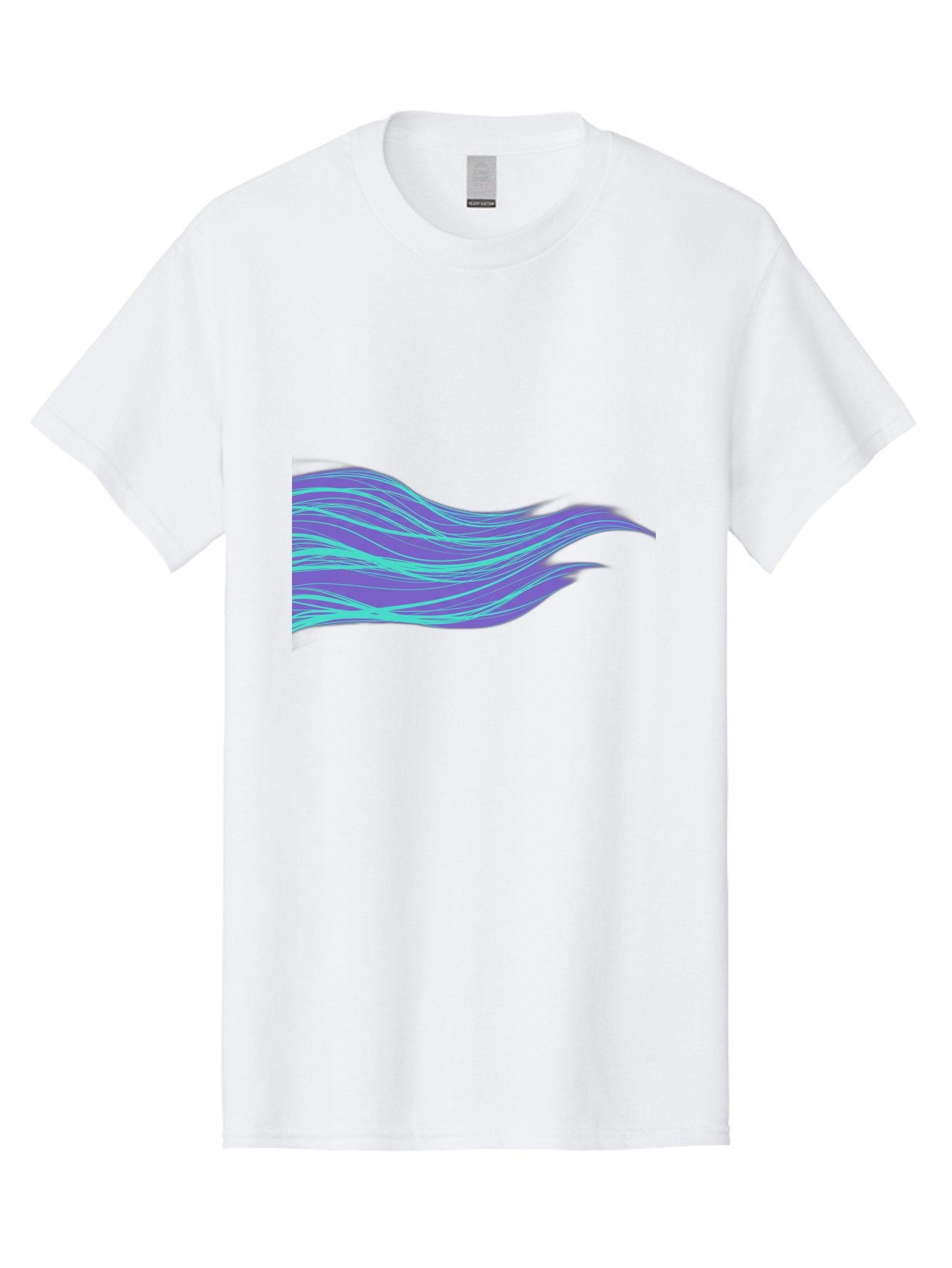 Purple-Wave-Lines Men'S Graphic Tee, 100% Cotton, Comfortable Casual Summer Wear, Machine Washable, Vintage Camera, Old Camera, Antique Camera, Black Camera, Classic Photography, Photography Equipment, Nostalgic Device, Film Camera, Camera Art Bag998 8