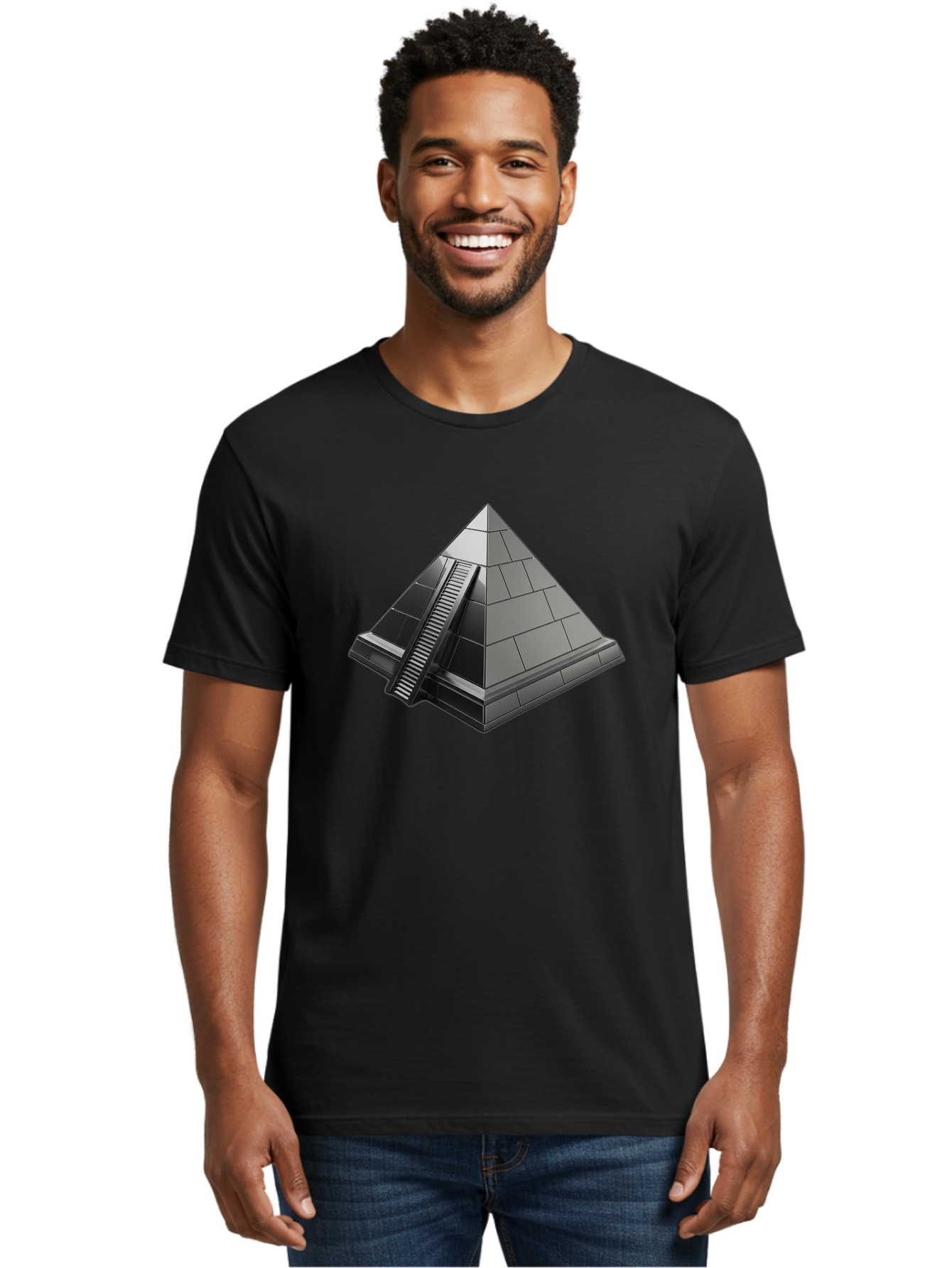Pyramid Men'S Graphic Tee, 100% Cotton, Comfortable Casual Summer Wear, Machine Washable, Vintage Camera, Old Camera, Antique Camera, Black Camera, Classic Photography, Photography Equipment, Nostalgic Device, Film Camera, Camera Art Bah000 26