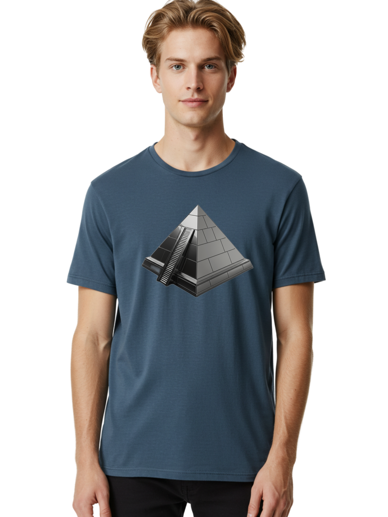 Pyramid Men'S Graphic Tee, 100% Cotton, Comfortable Casual Summer Wear, Machine Washable, Vintage Camera, Old Camera, Antique Camera, Black Camera, Classic Photography, Photography Equipment, Nostalgic Device, Film Camera, Camera Art Bah000 21