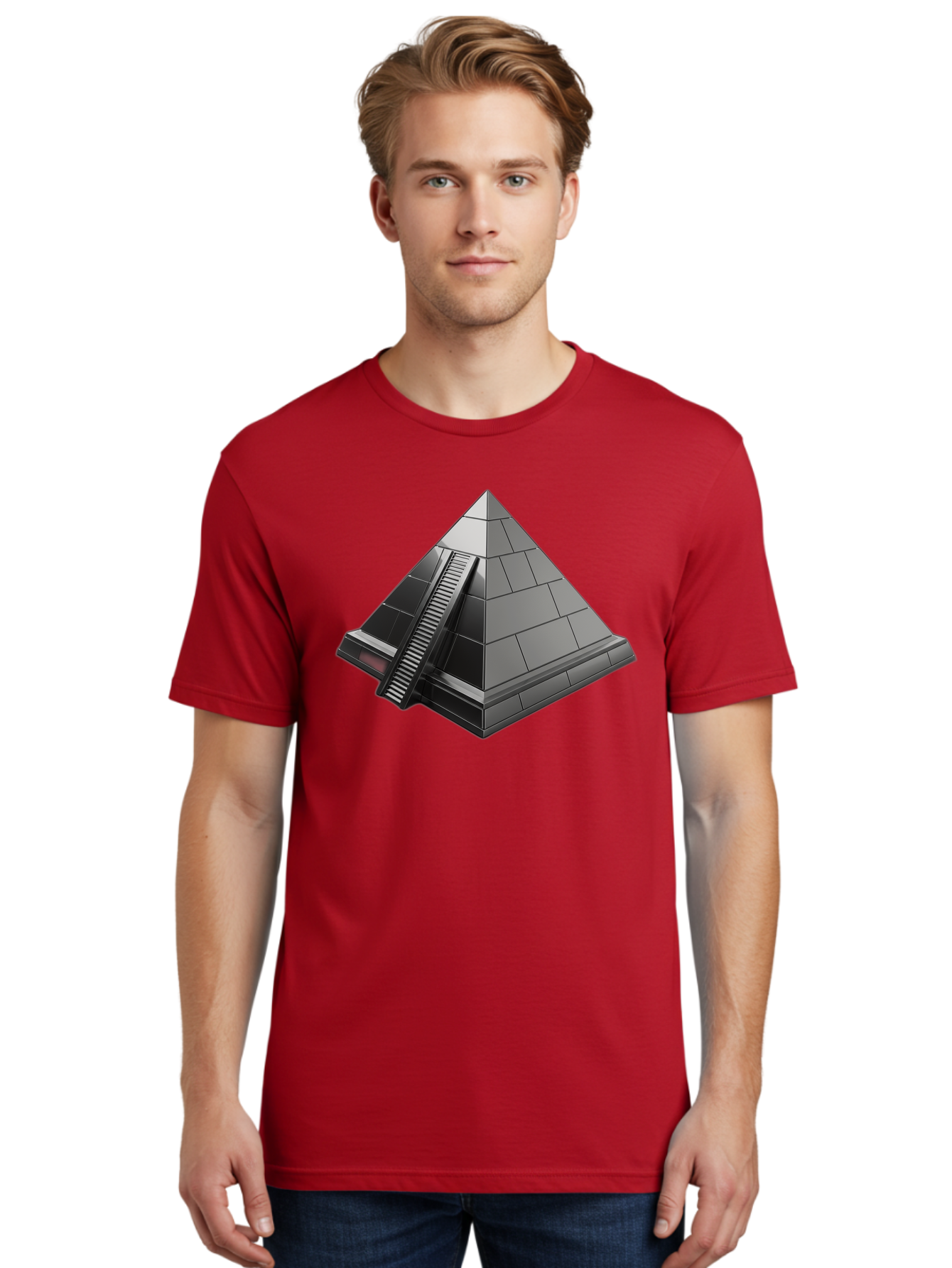 Pyramid Men'S Graphic Tee, 100% Cotton, Comfortable Casual Summer Wear, Machine Washable, Vintage Camera, Old Camera, Antique Camera, Black Camera, Classic Photography, Photography Equipment, Nostalgic Device, Film Camera, Camera Art Bah000 17