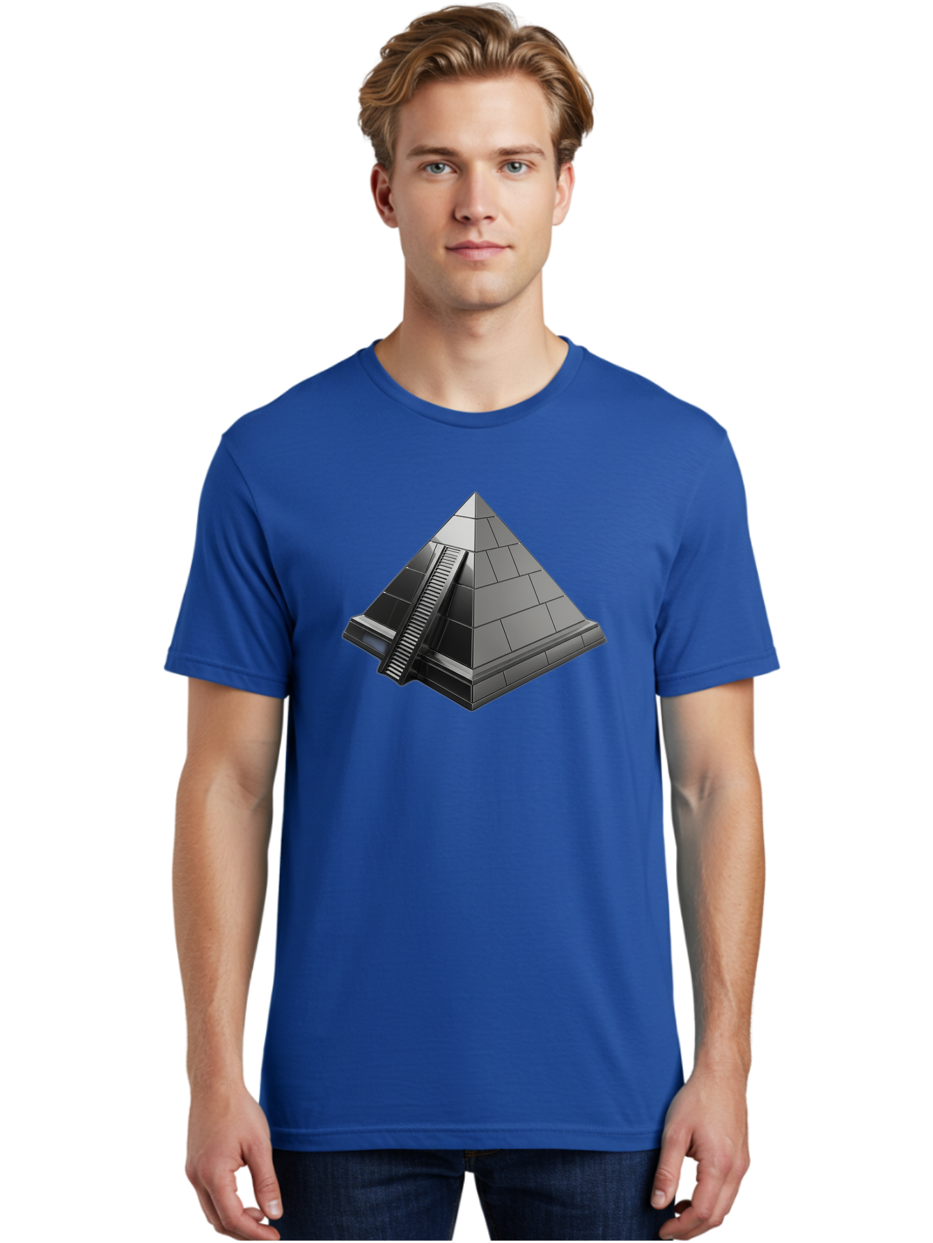 Pyramid Men'S Graphic Tee, 100% Cotton, Comfortable Casual Summer Wear, Machine Washable, Vintage Camera, Old Camera, Antique Camera, Black Camera, Classic Photography, Photography Equipment, Nostalgic Device, Film Camera, Camera Art Bah000 23