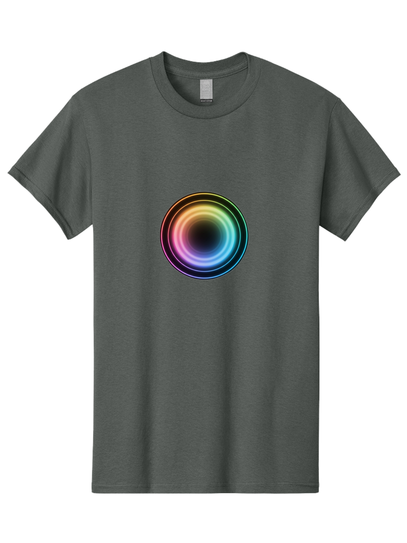 Rainbow-Circle Men'S Graphic Tee, 100% Cotton, Comfortable Casual Summer Wear, Machine Washable, Vintage Camera, Old Camera, Antique Camera, Black Camera, Classic Photography, Photography Equipment, Nostalgic Device, Film Camera, Camera Art Bah005 7