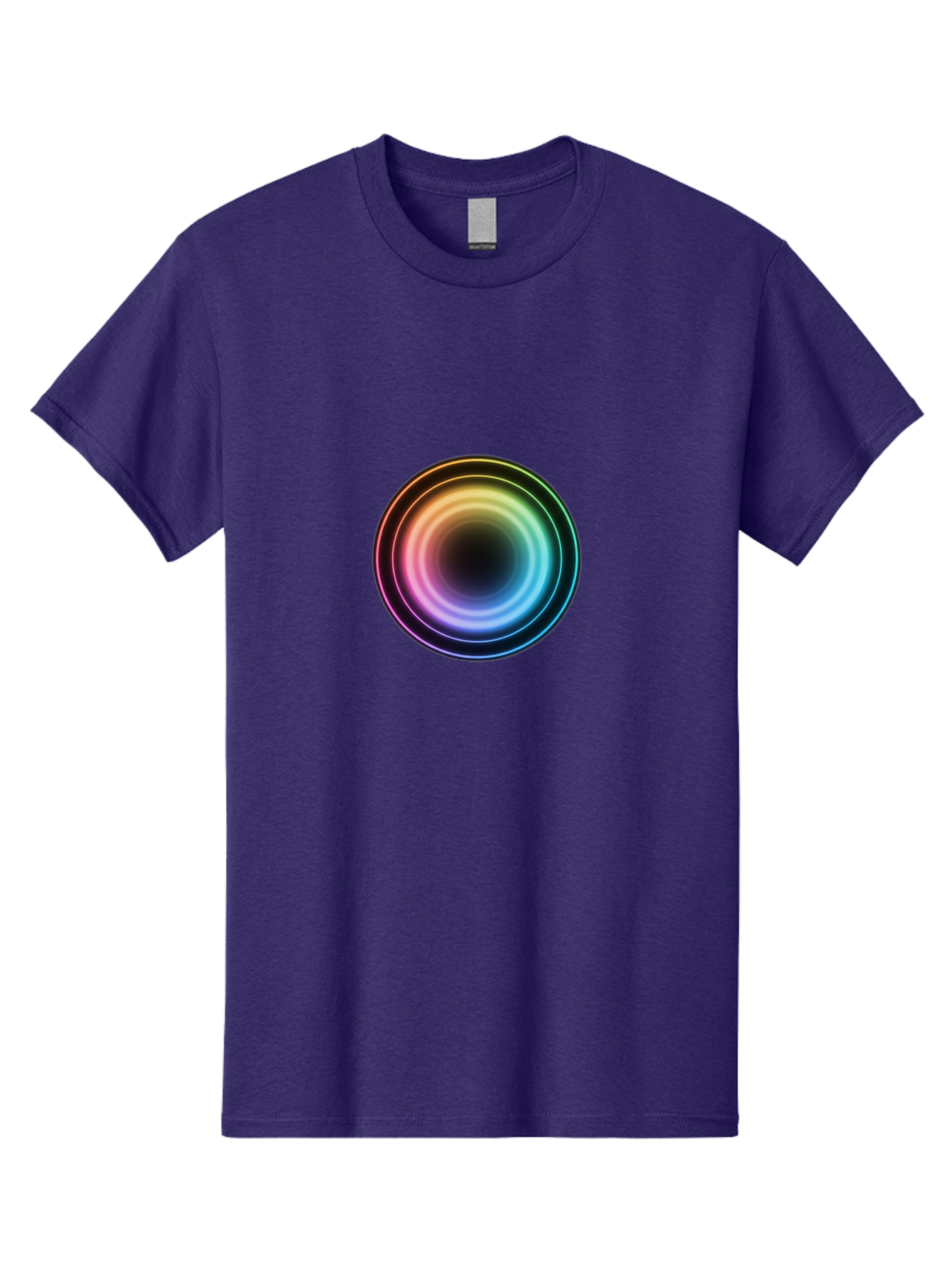 Rainbow-Circle Men'S Graphic Tee, 100% Cotton, Comfortable Casual Summer Wear, Machine Washable, Vintage Camera, Old Camera, Antique Camera, Black Camera, Classic Photography, Photography Equipment, Nostalgic Device, Film Camera, Camera Art Bah005 15