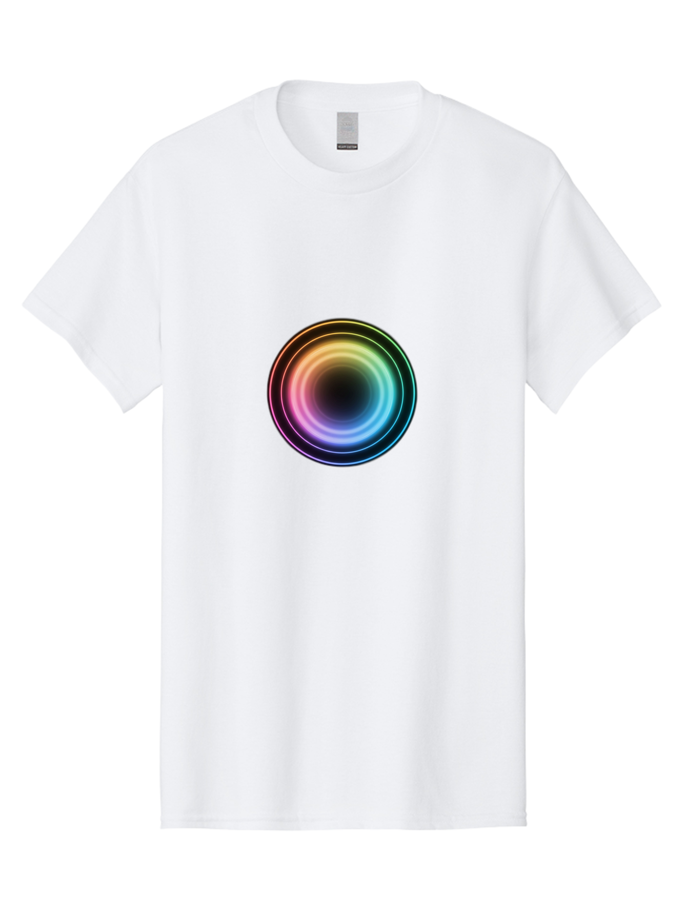Rainbow-Circle Men'S Graphic Tee, 100% Cotton, Comfortable Casual Summer Wear, Machine Washable, Vintage Camera, Old Camera, Antique Camera, Black Camera, Classic Photography, Photography Equipment, Nostalgic Device, Film Camera, Camera Art Bah005 8