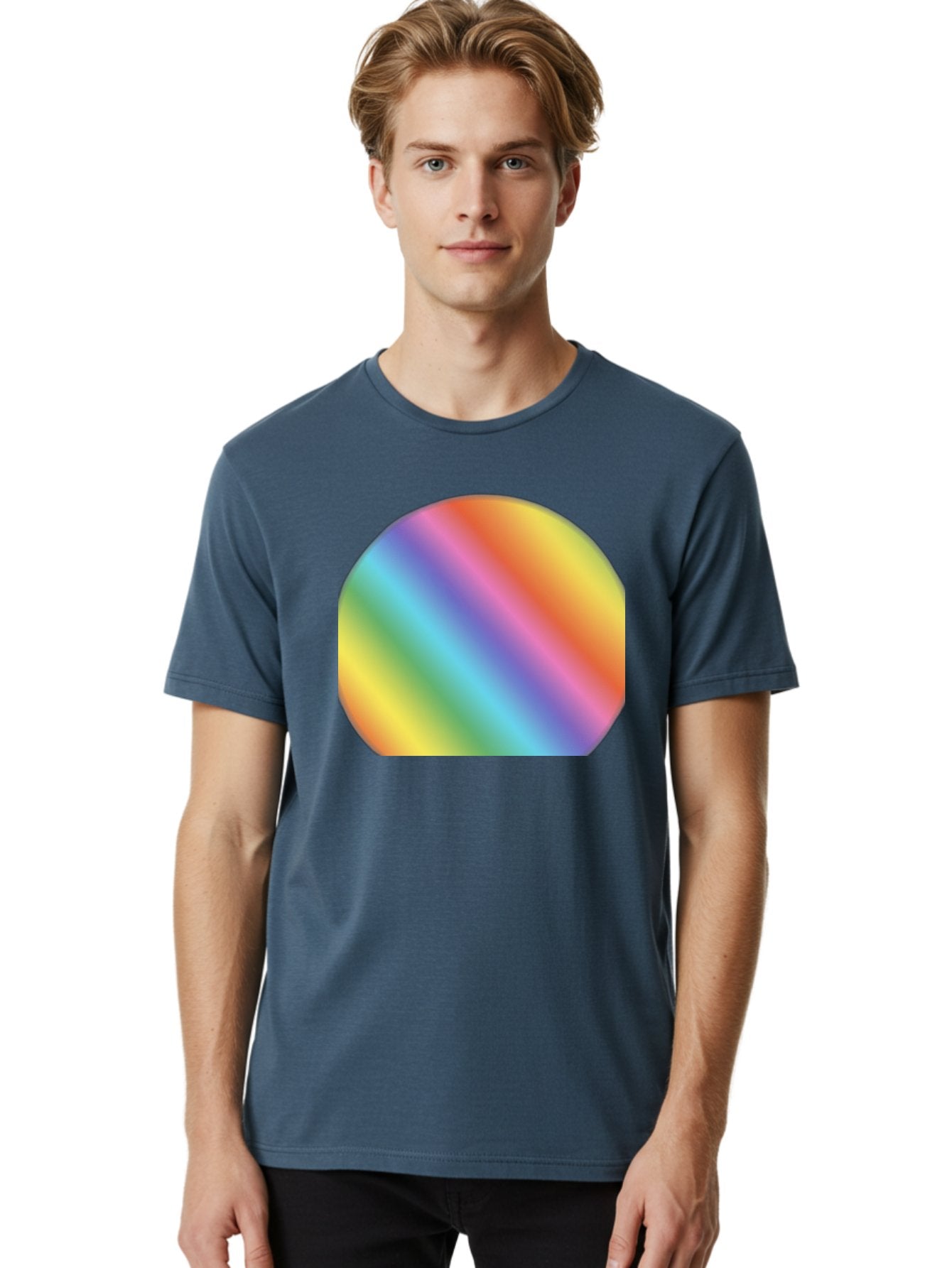 Rainbow-Orb Men'S Graphic Tee, 100% Cotton, Comfortable Casual Summer Wear, Machine Washable, Vintage Camera, Old Camera, Antique Camera, Black Camera, Classic Photography, Photography Equipment, Nostalgic Device, Film Camera, Camera Art Bah006 21