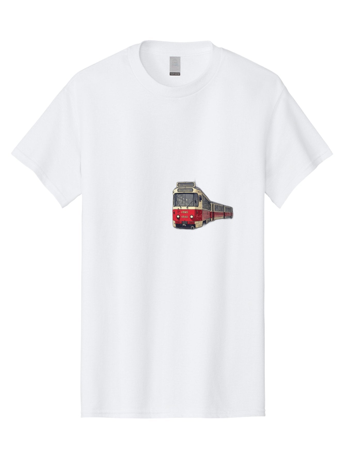 Red-And-White-Train-1536 Men'S Graphic Tee, 100% Cotton, Comfortable Casual Summer Wear, Machine Washable, Vintage Camera, Old Camera, Antique Camera, Black Camera, Classic Photography, Photography Equipment, Nostalgic Device, Film Camera, Bah014 4
