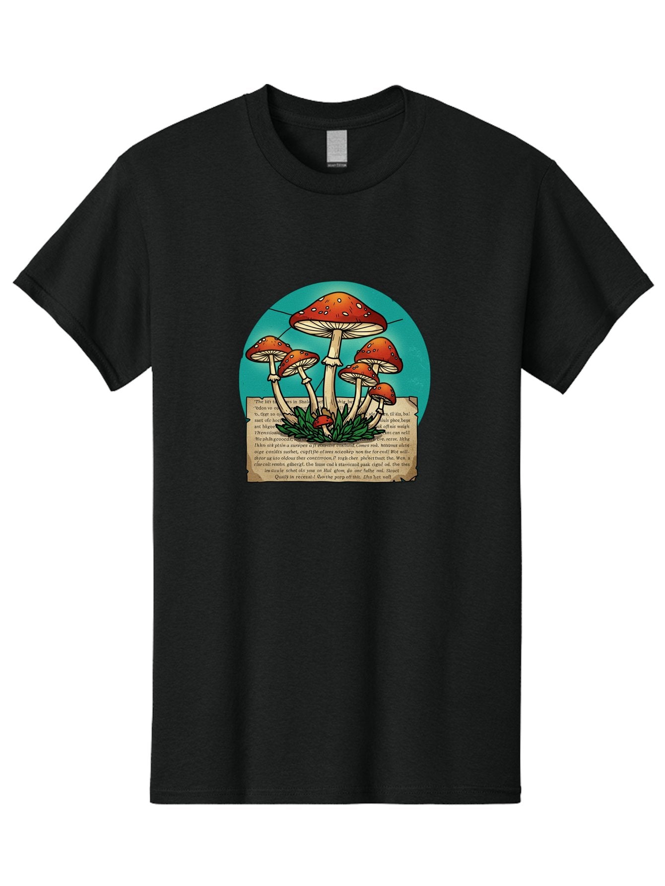 Red-Mushrooms Men'S Graphic Tee, 100% Cotton, Comfortable Casual Summer Wear, Machine Washable, Vintage Camera, Old Camera, Antique Camera, Black Camera, Classic Photography, Photography Equipment, Nostalgic Device, Film Camera, Camera Art Bah018