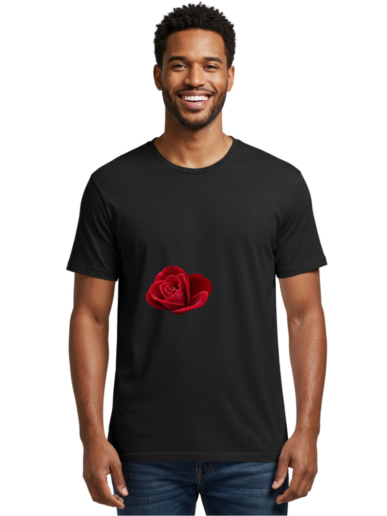 Red-Rose Men'S Graphic Tee, 100% Cotton, Comfortable Casual Summer Wear, Machine Washable, Vintage Camera, Old Camera, Antique Camera, Black Camera, Classic Photography, Photography Equipment, Nostalgic Device, Film Camera, Camera Art Bah021 16