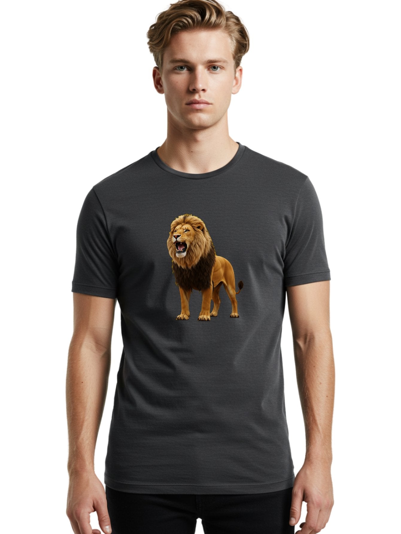 Roaring-Lion Men'S Graphic Tee, 100% Cotton, Comfortable Casual Summer Wear, Machine Washable, Vintage Camera, Old Camera, Antique Camera, Black Camera, Classic Photography, Photography Equipment, Nostalgic Device, Film Camera, Camera Art Bah028 20