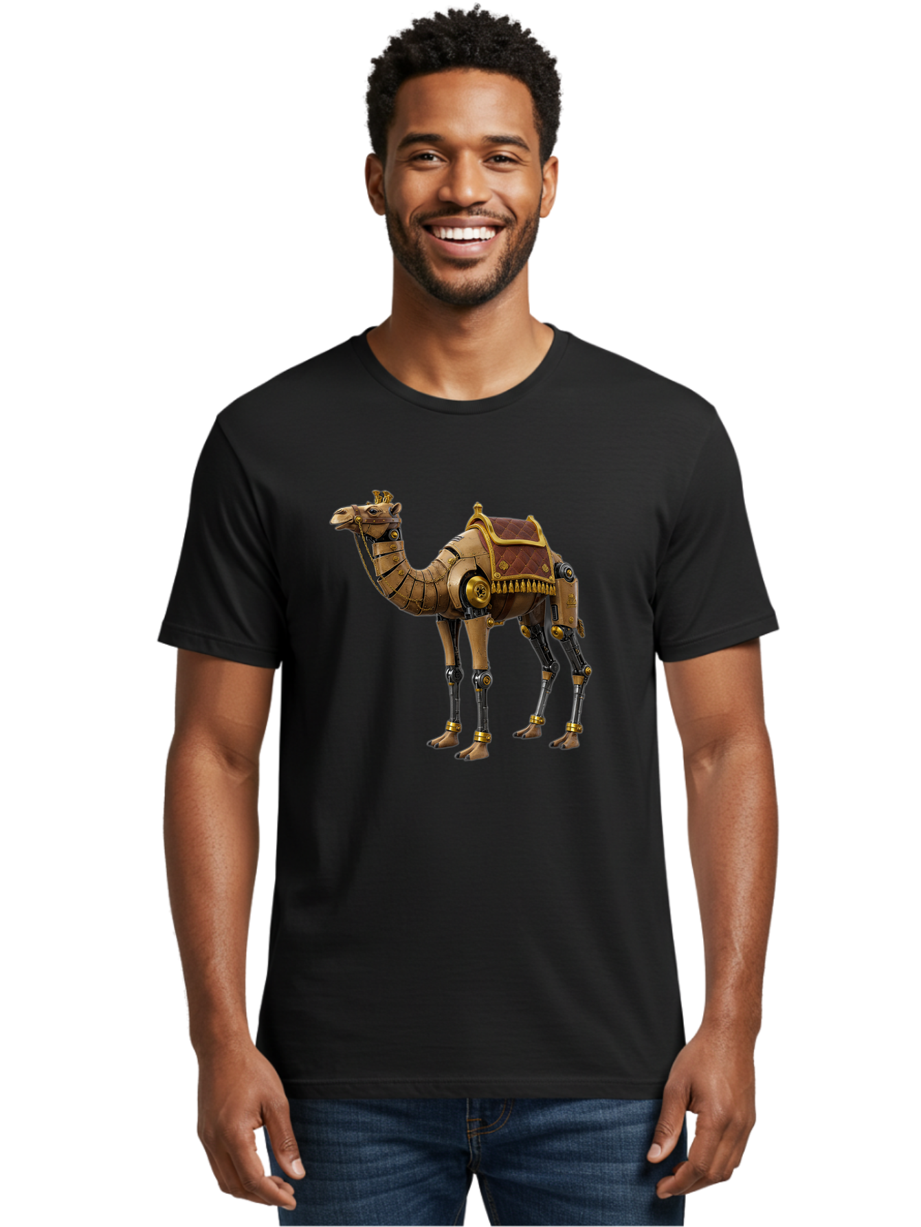 Robo-Camel Men'S Graphic Tee, 100% Cotton, Comfortable Casual Summer Wear, Machine Washable, Vintage Camera, Old Camera, Antique Camera, Black Camera, Classic Photography, Photography Equipment, Nostalgic Device, Film Camera, Camera Art Bah029 19